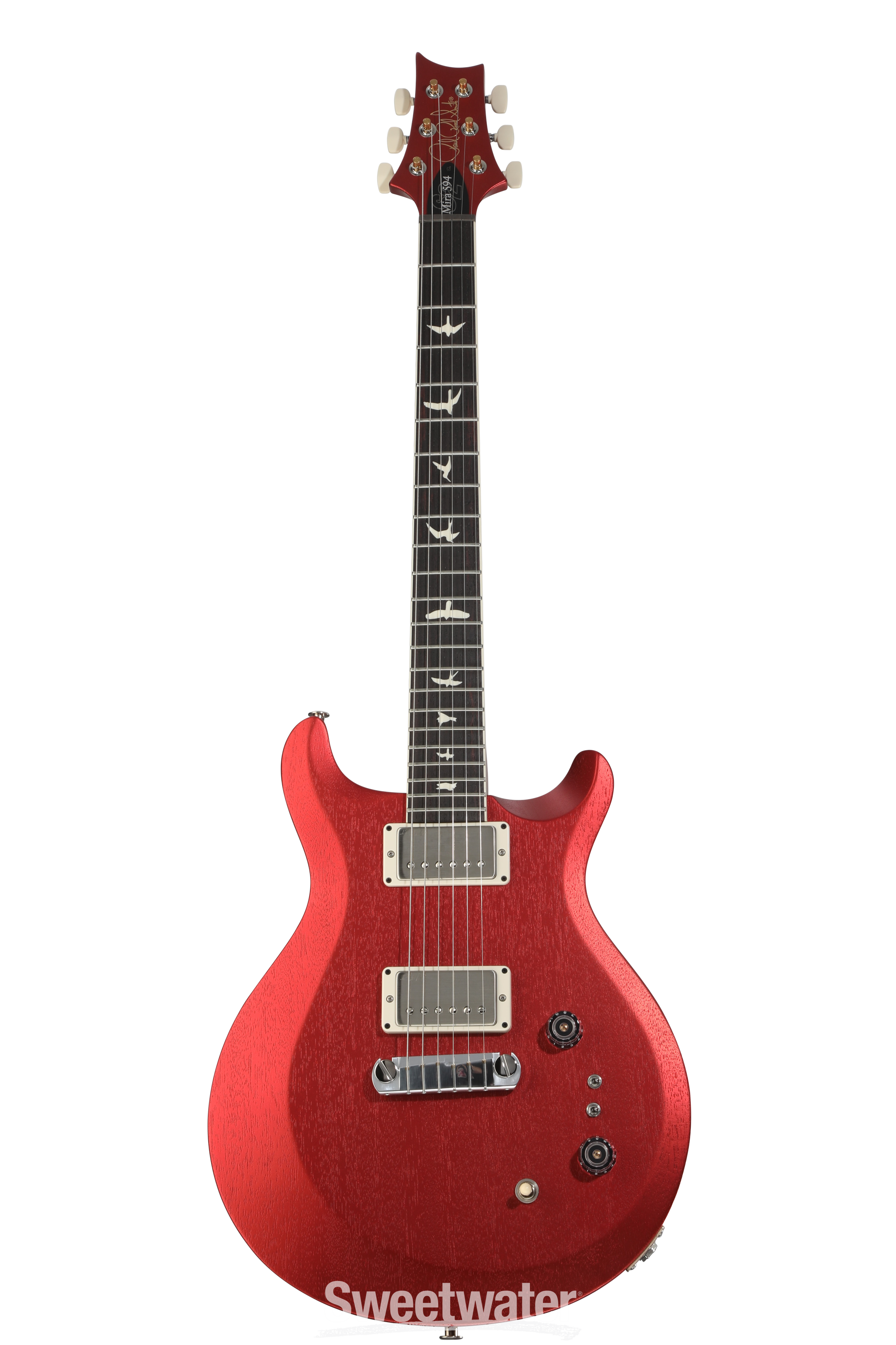 PRS S2 Mira 594 Electric Guitar - Satin Red Apple Metallic