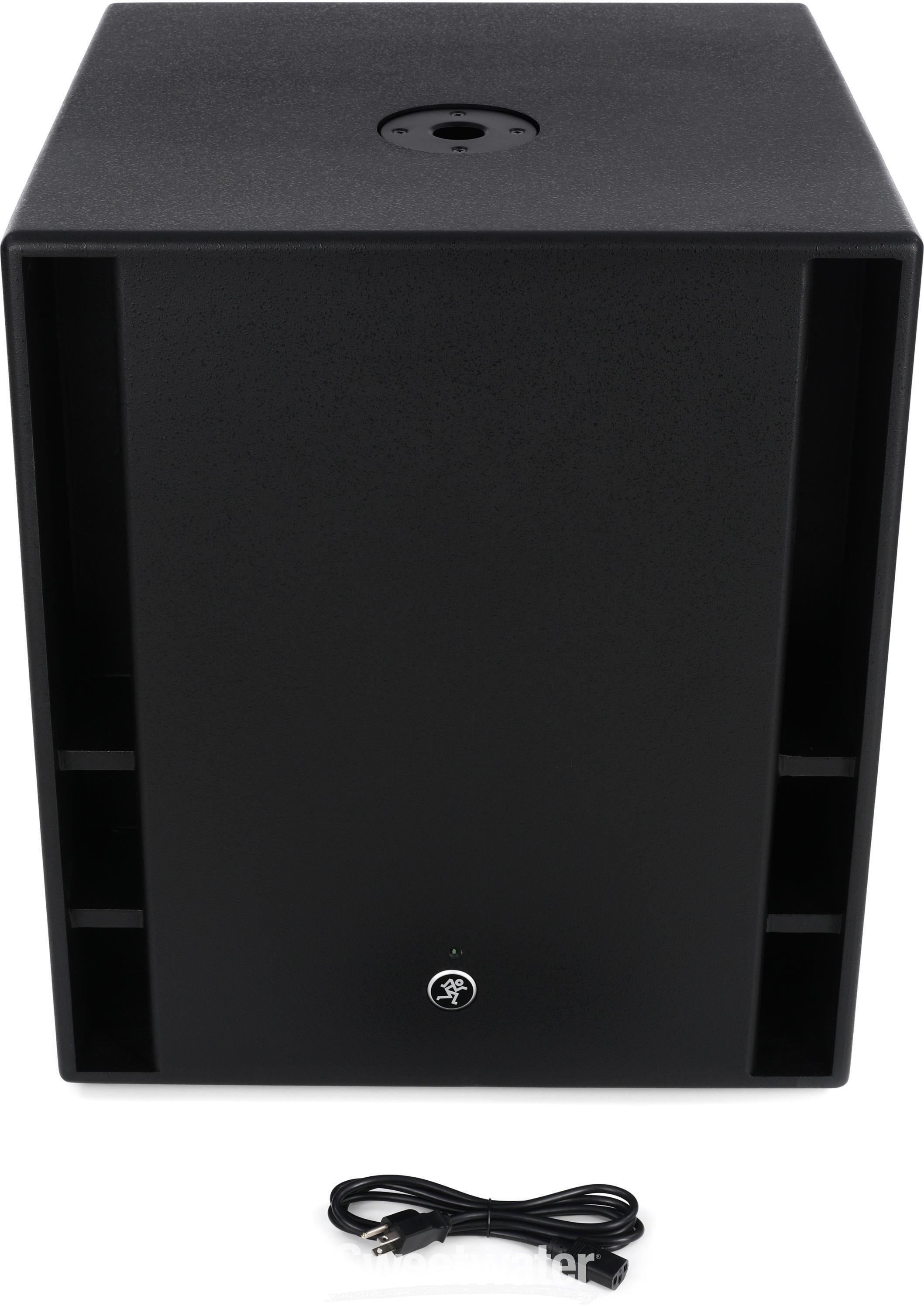 Mackie thump18s 1200w hot sale 18 powered subwoofer