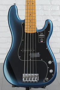 Fender American Professional II Precision Bass V - Dark Night with Maple Fingerboard