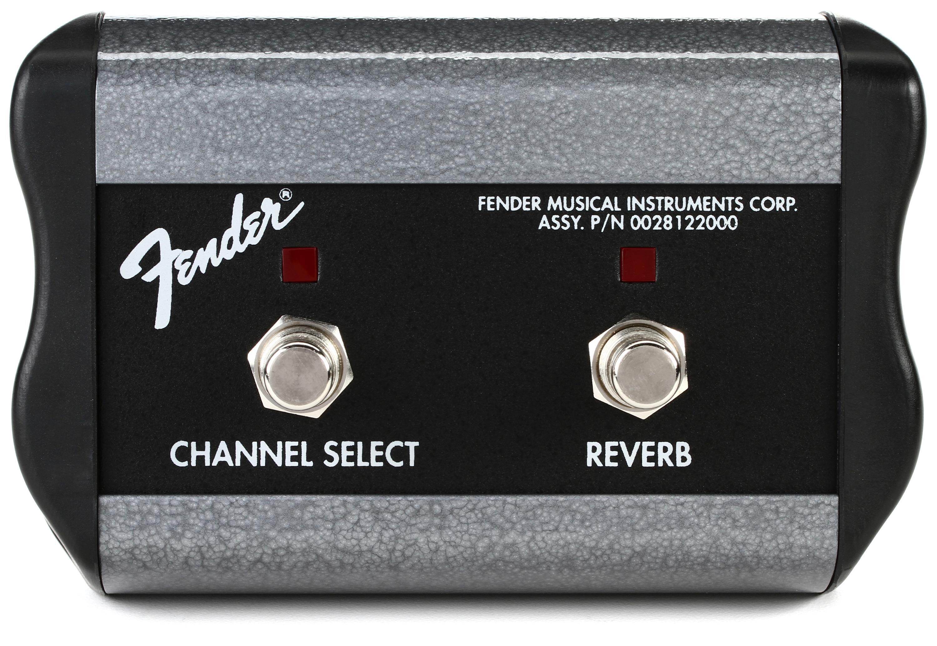 Fender 2-button Channel/Reverb Footswitch