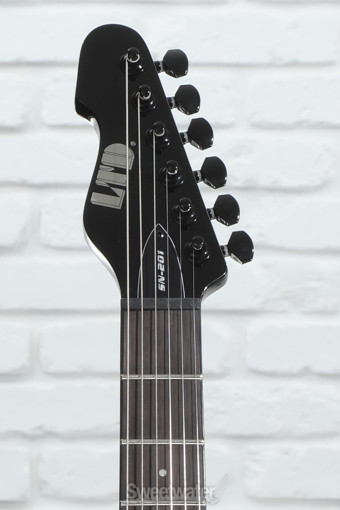 ESP LTD SN-201 HT Electric Guitar - Black Gloss
