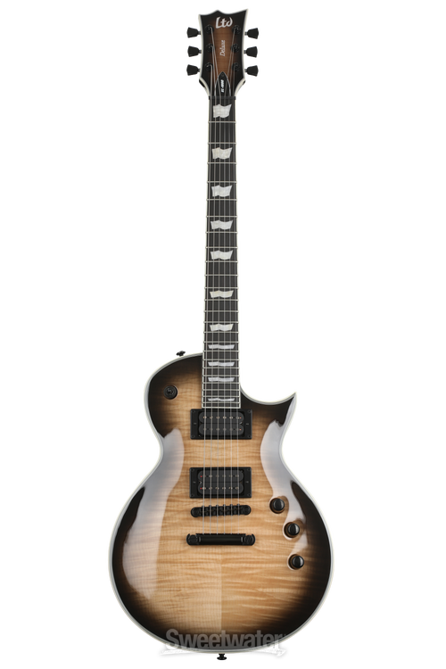 ギター SKIN BOOSTER   BEC-1000 ESP LTD Deluxe Viper 1000 Electric Guitar Tiger Eye Sunburst
