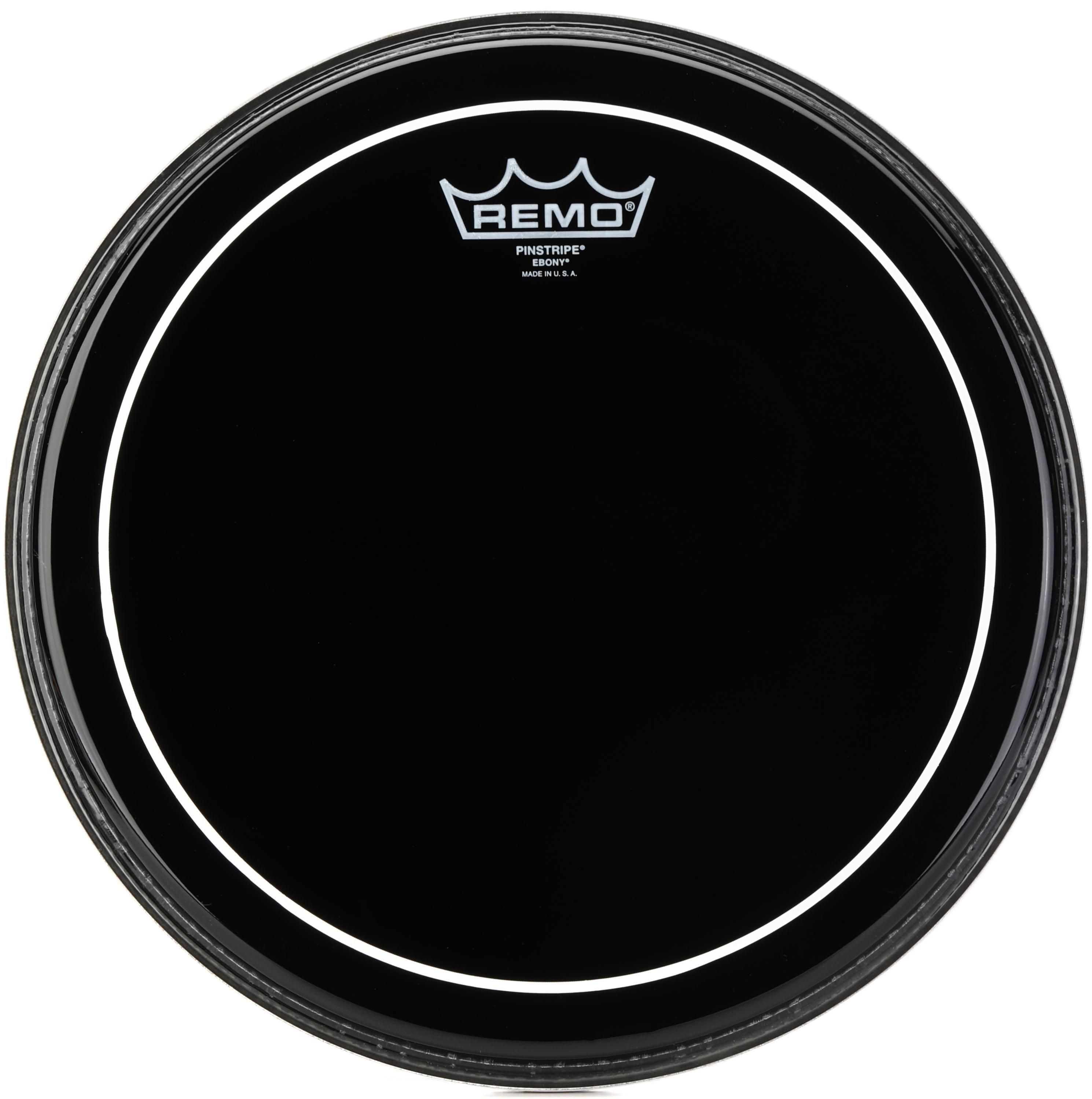 Photo of Remo Pinstripe Ebony Drumhead - 12 inch