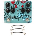 Photo of Keeley Monterey Rotary Fuzz Vibe Multi-effects Pedal with Patch Cables