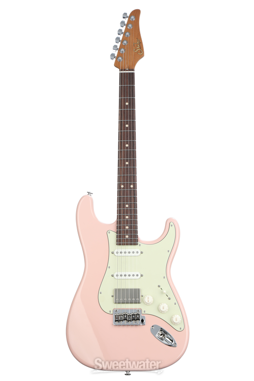 Suhr Mateus Asato Signature Series Classic S Electric Guitar - Shell Pink  Antique