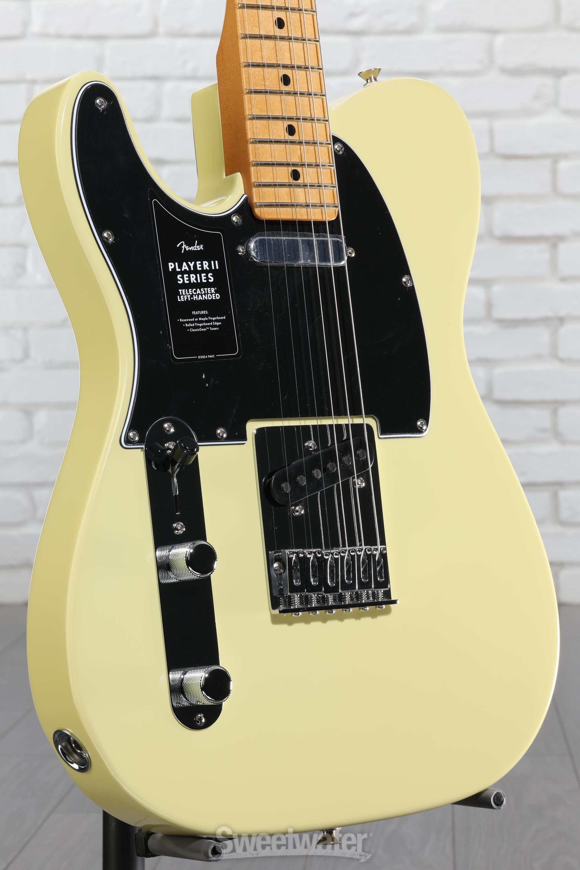 Fender Player Telecaster　LH　イエロー Fender Player II Telecaster Left-handed Electric Guitar