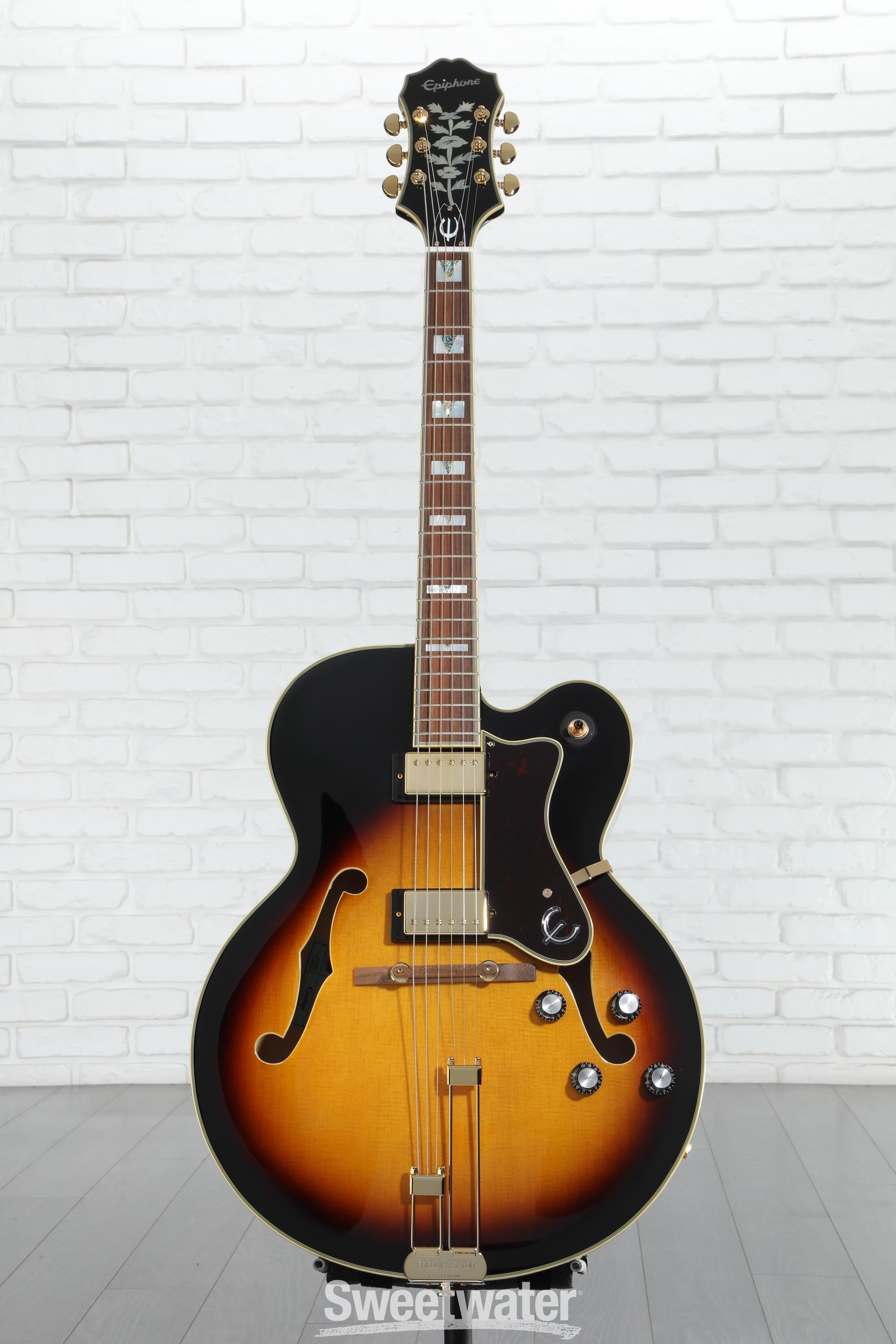 Epiphone Broadway Hollowbody Electric Guitar - Vintage Sunburst