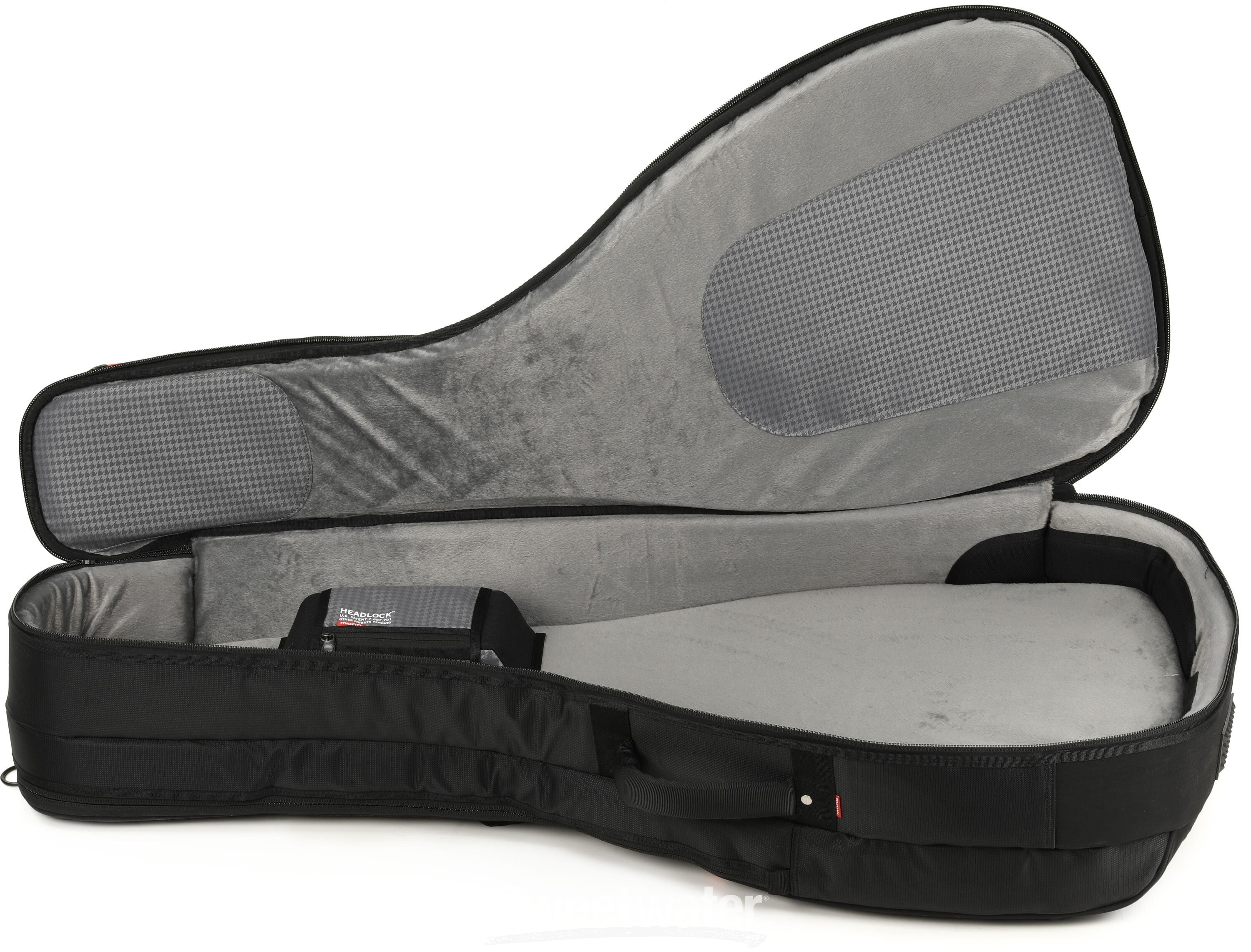 MONO Classic Dual Semi-hollow/Electric Guitar Case - Black