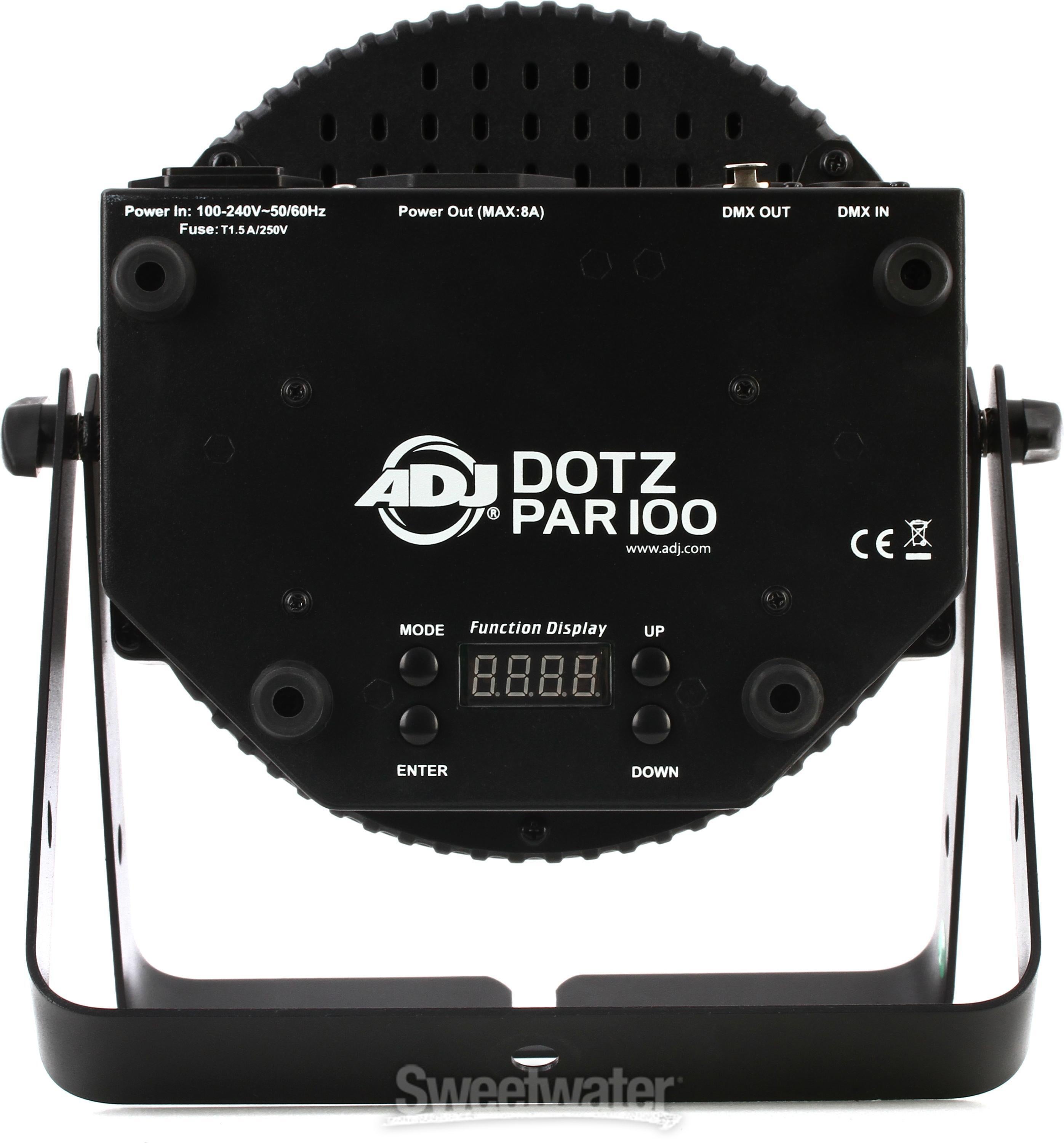 ADJ Dotz PAR 100 100-watt RGB COB LED PAR Light | Sweetwater