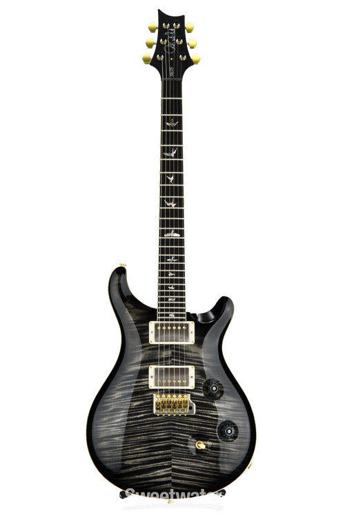 PRS Custom 24 ブラック・グラデーション PRS 58/15 Custom 24 Limited - Charcoal Burst, Pattern