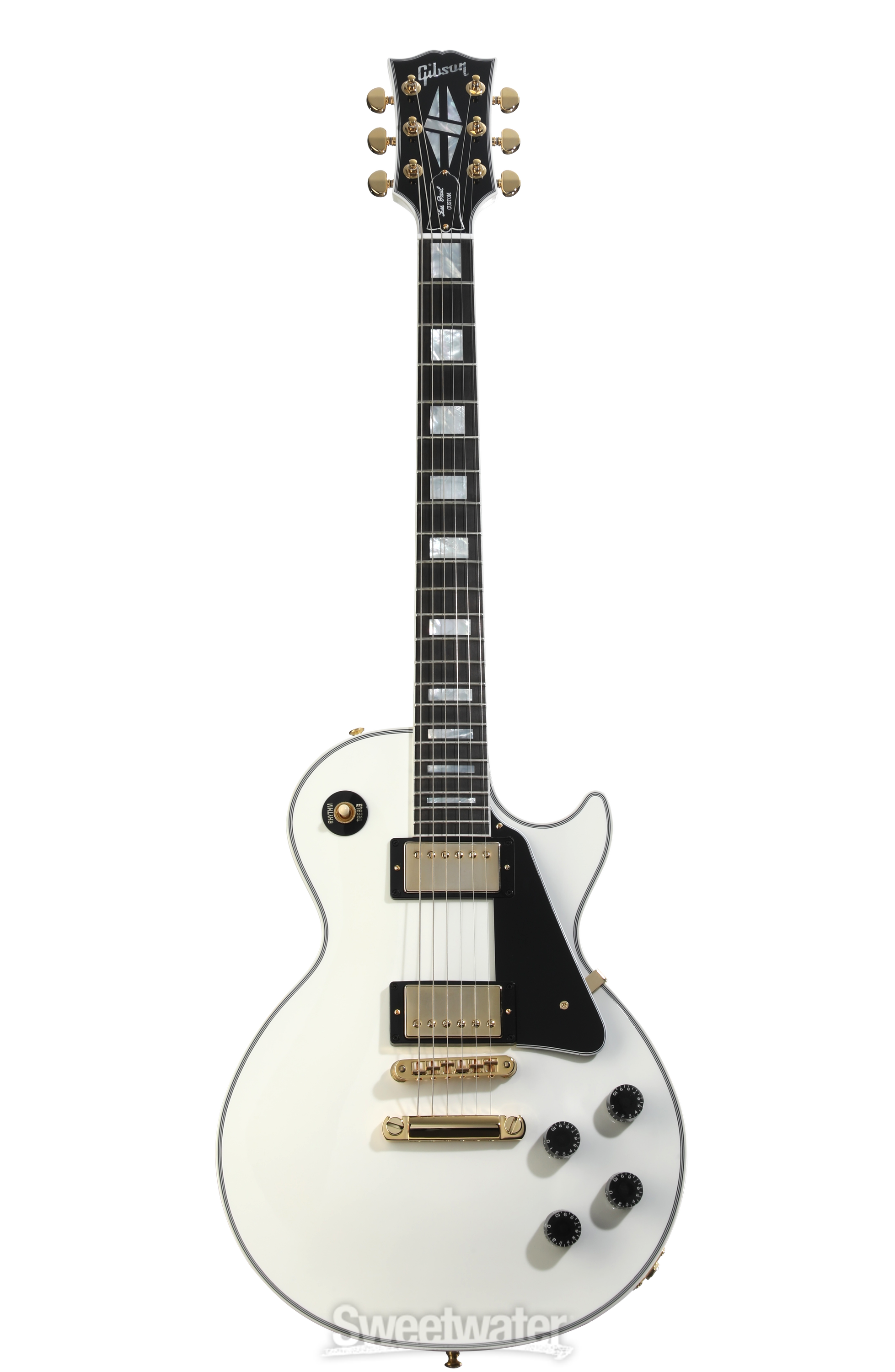 Gibson Custom Les Paul Custom Electric Guitar - Alpine White