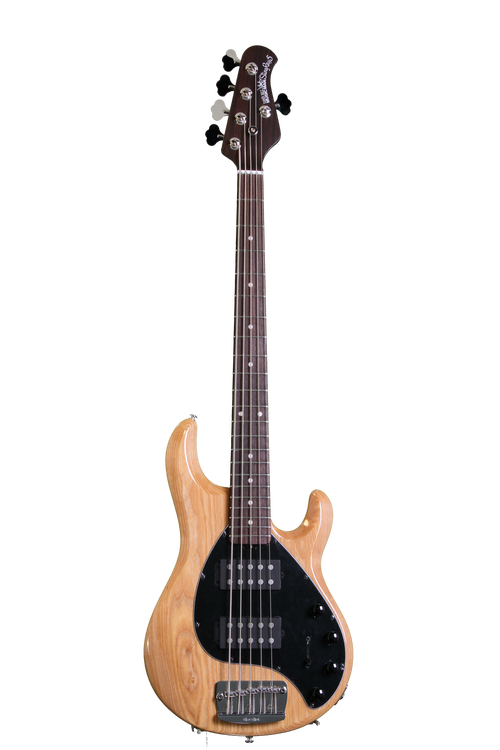 Ernie Ball Music Man Stingray 5 HH - Natural, Rosewood Neck