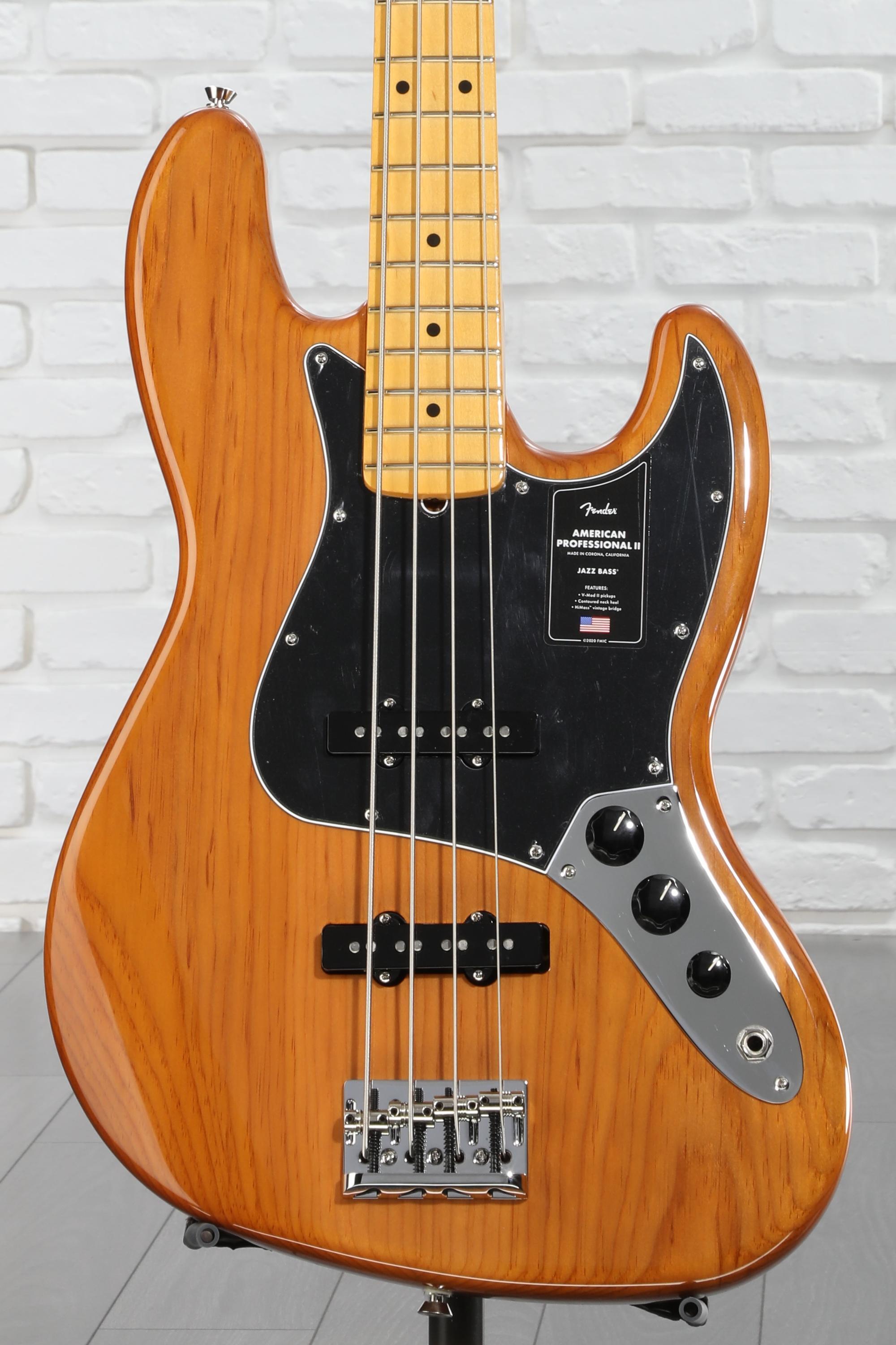 Fender American Professional II Jazz Bass Guitar - Natural Reviews