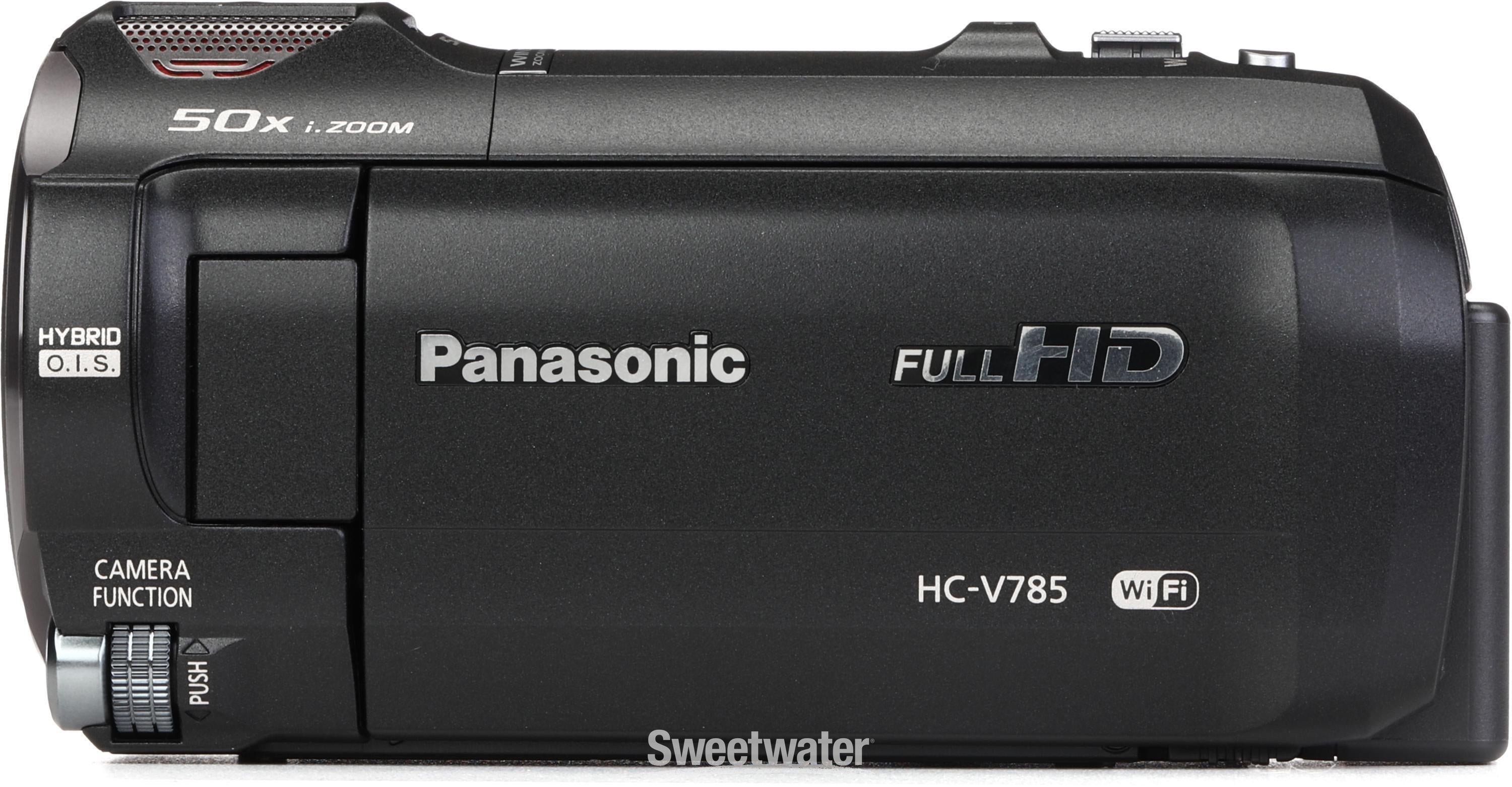 Panasonic HC-V785K Full HD Camcorder with 20x Optical Zoom Panasonic HC-V785K Full HD Camcorder with 20x Optical Zoom