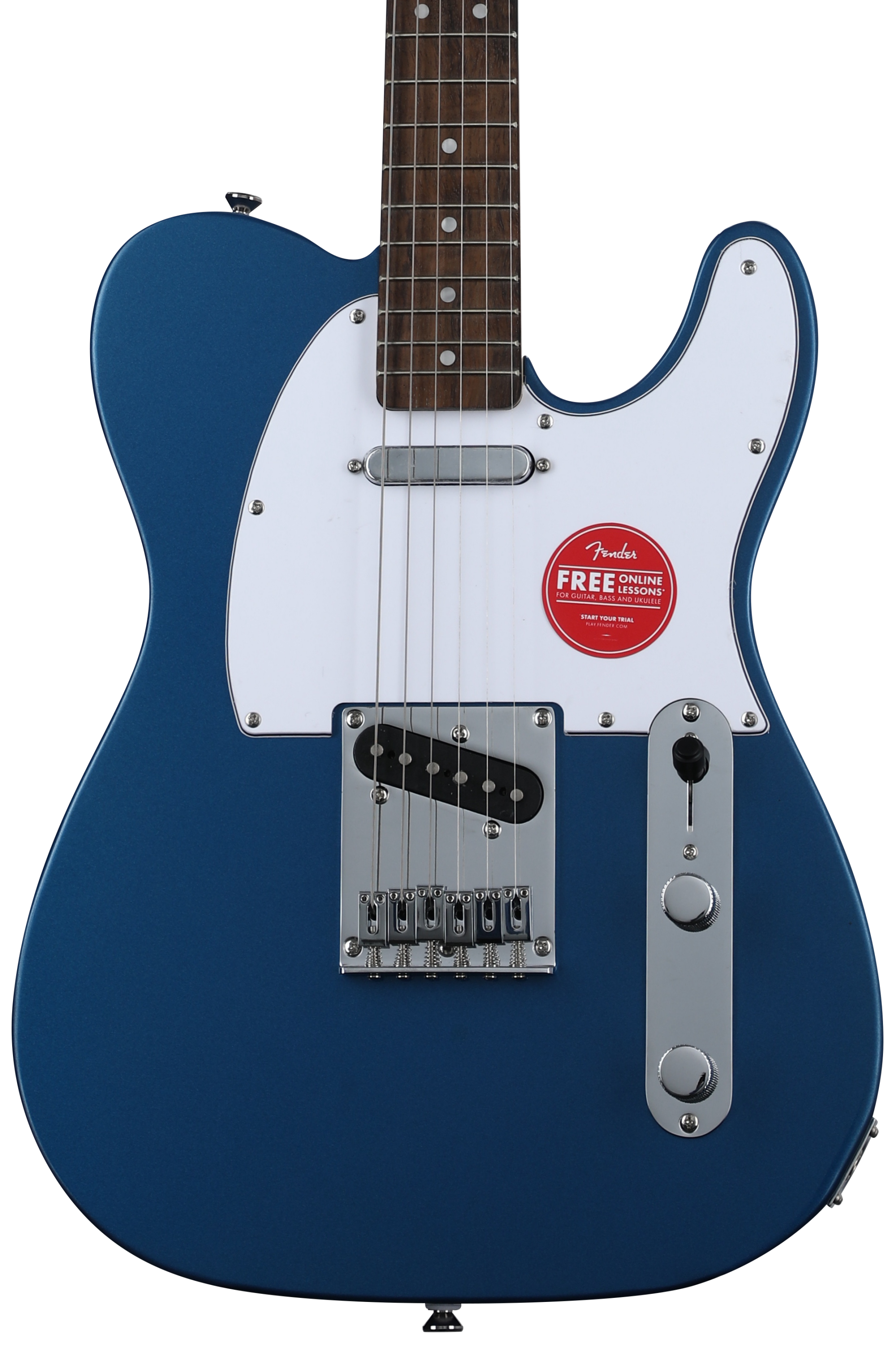 Squier Affinity Series Telecaster Electric Guitar - Lake Placid Blue with Laurel Fingerboard