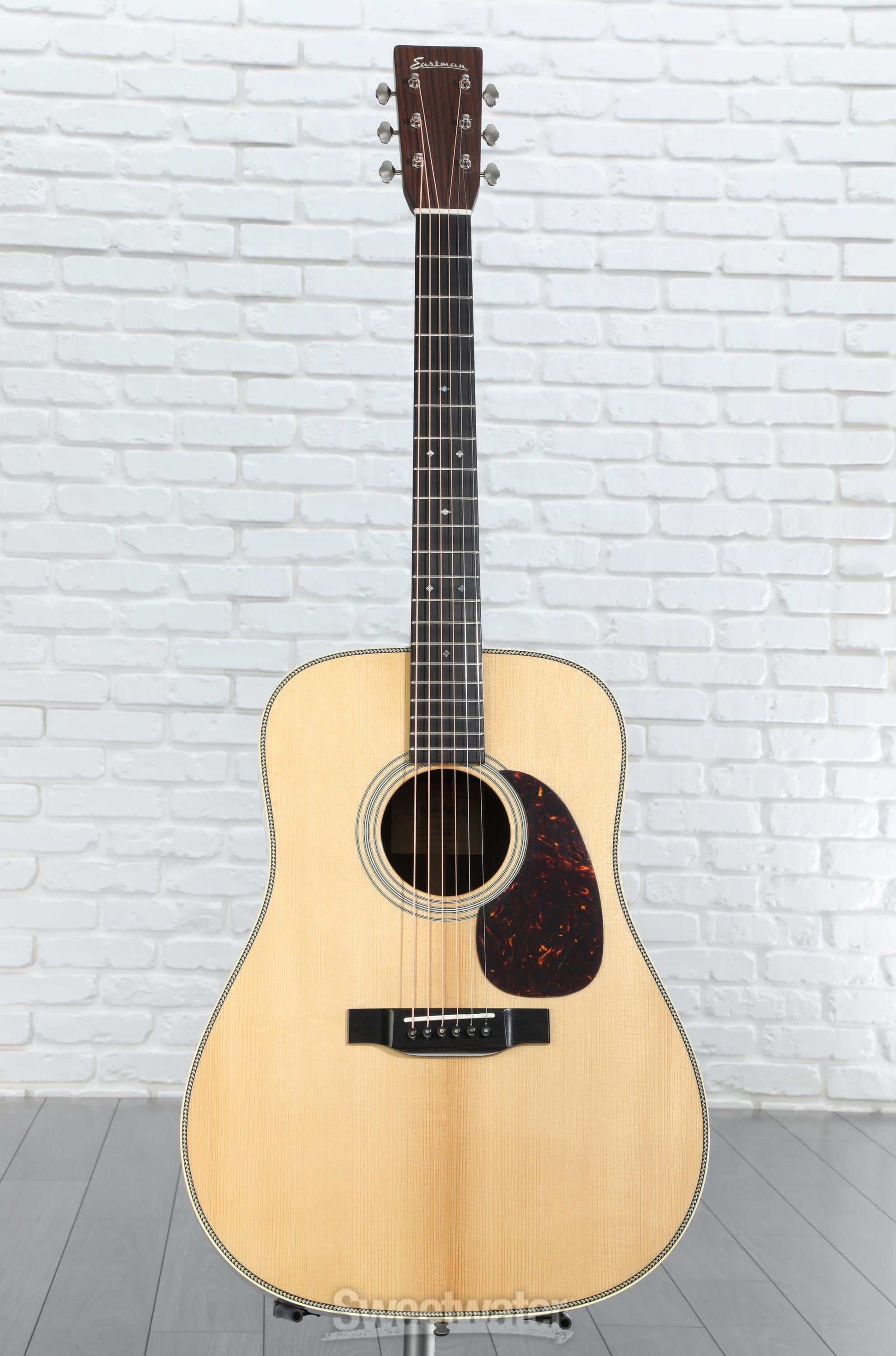 Eastman Guitars E20D Thermo-cured Dreadnought Acoustic Guitar - Natural ...