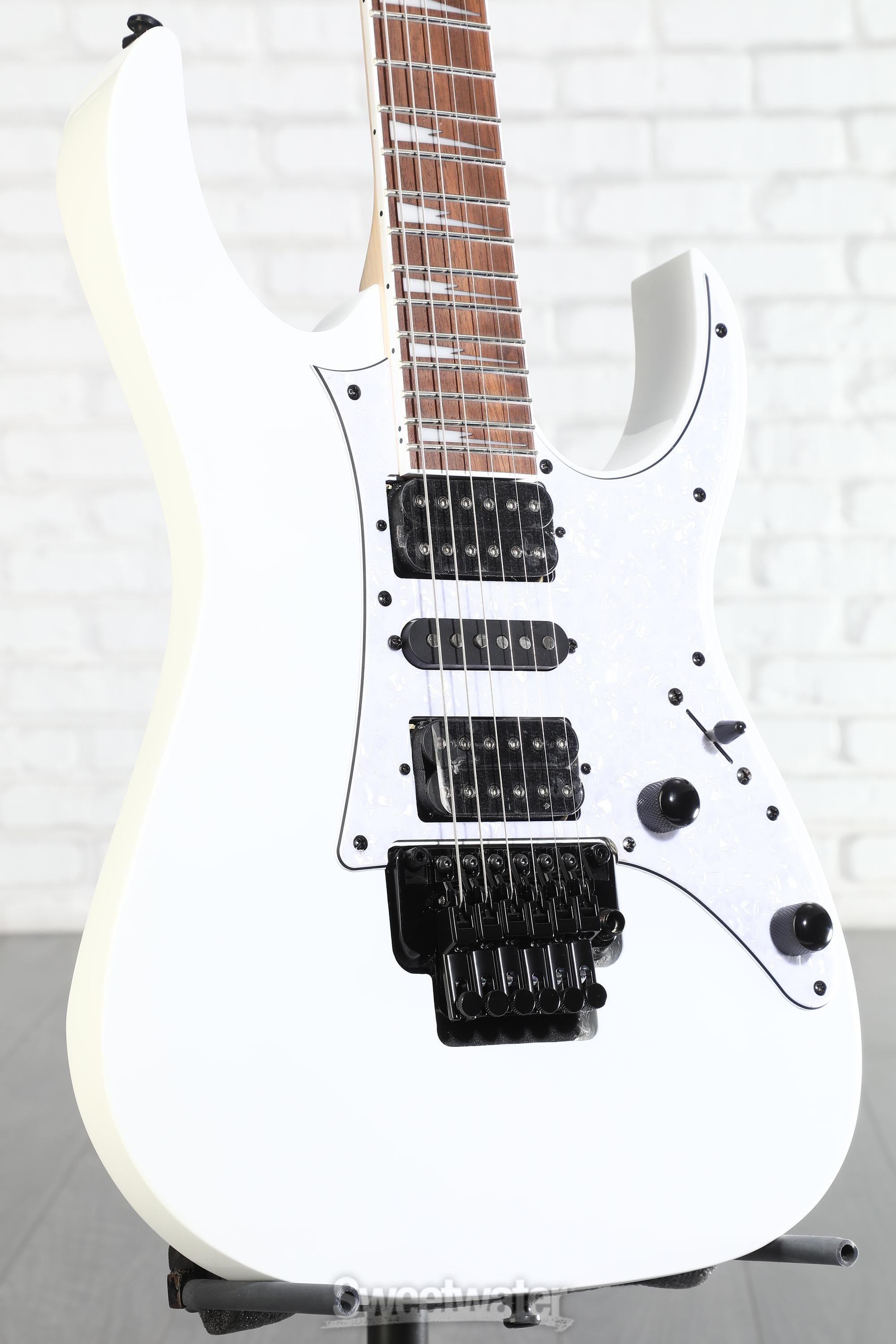 Ibanez RG Standard RG450DXB Electric Guitar - White | Sweetwater