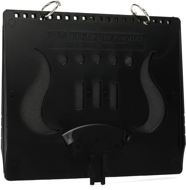 Selmer 5885 Plasti-Folio Flip Folder - 5 Windows, 10 Pockets