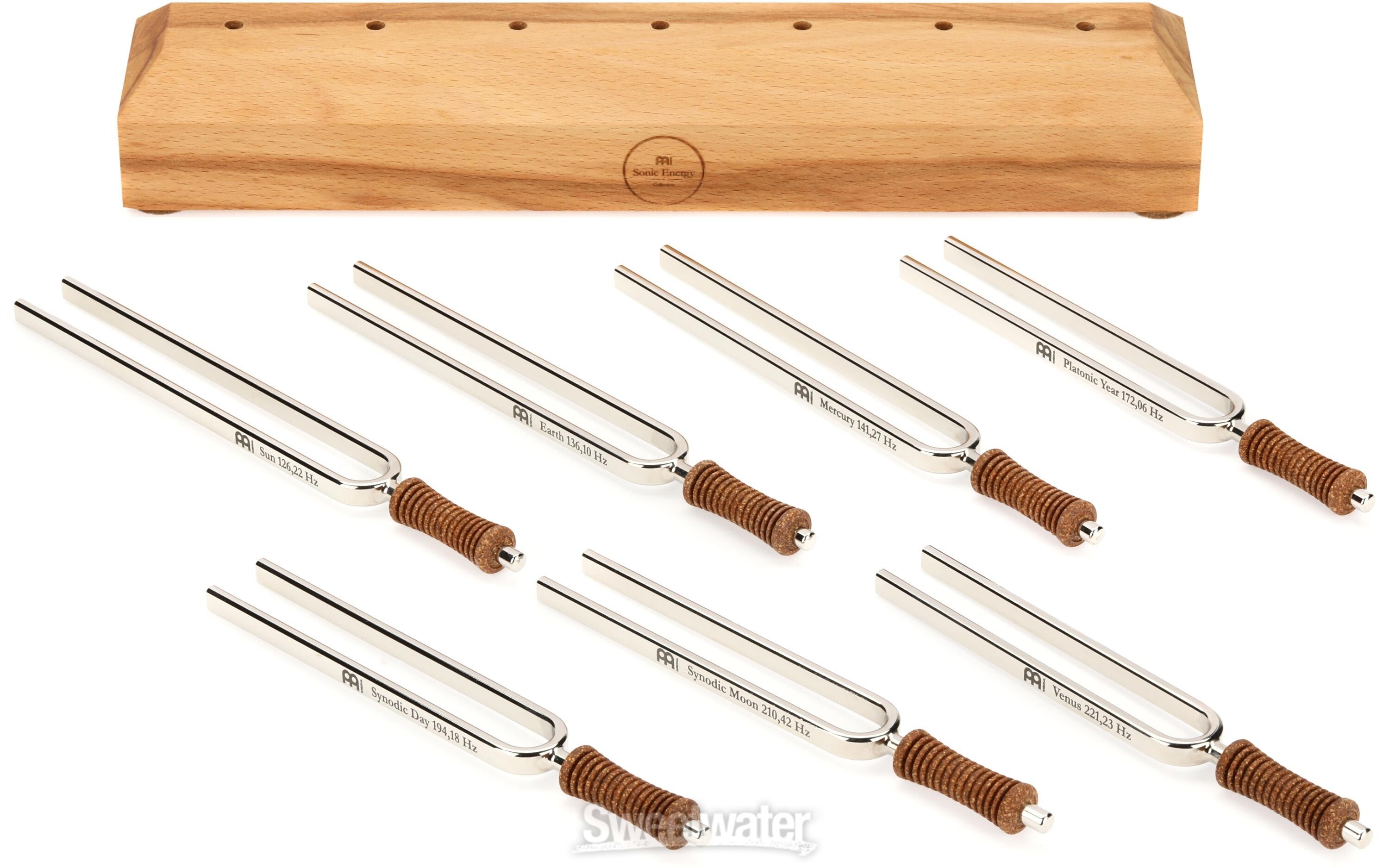 Meinl Sonic Energy Planetary Tuned Tuning Fork Set - 7-piece