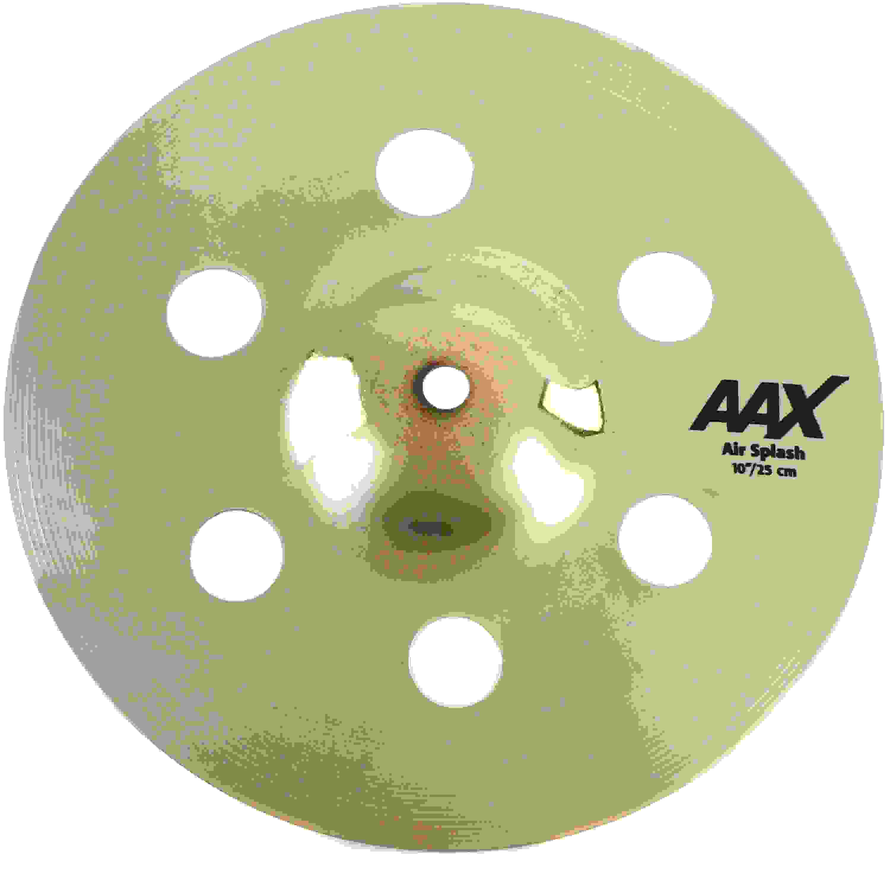 Sabian 10 inch AAX Air Splash Cymbal - Brilliant Finish