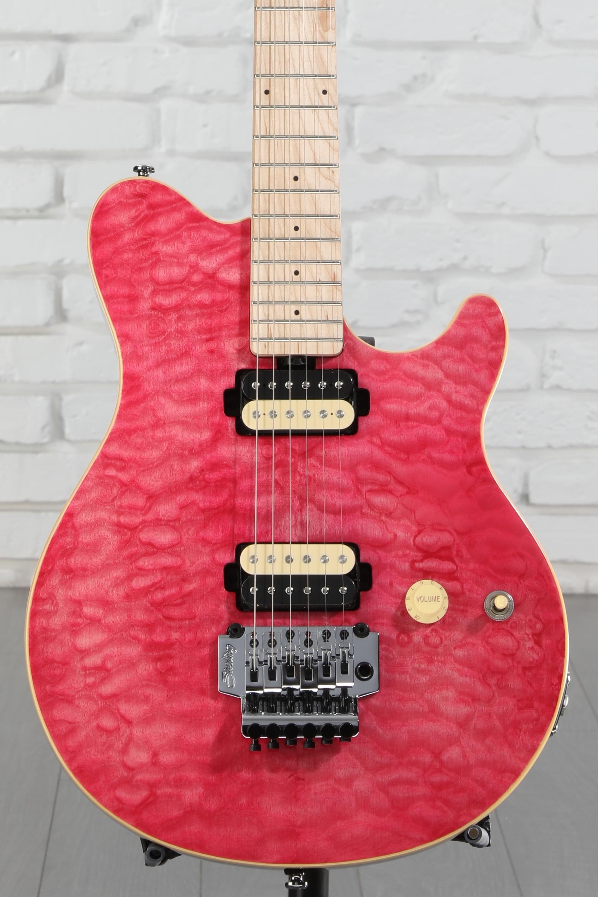 ギター Sterling(Sterling by MUSICMAN) AX-4 Sterling by Music Man AX4 Sub Series Transparent Blue USED