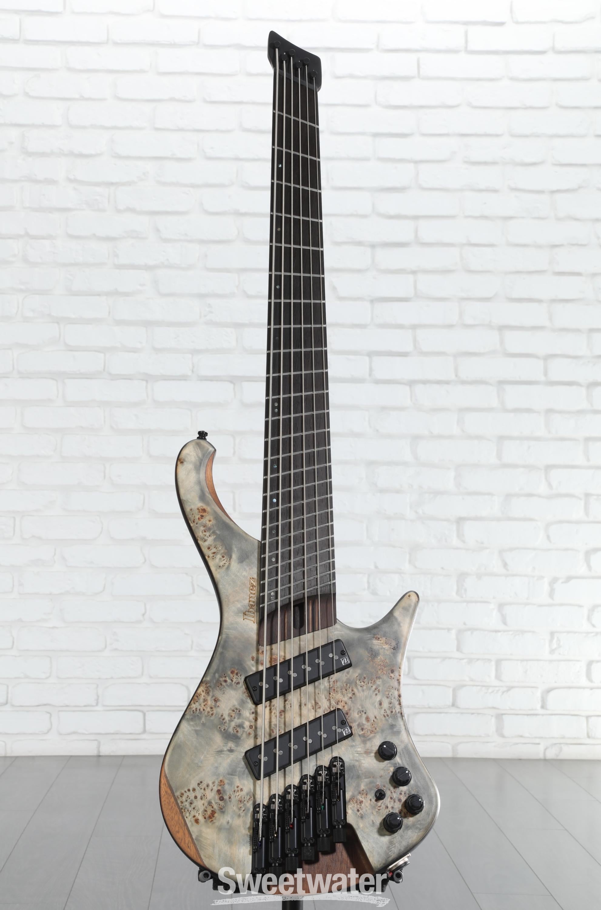 Ibanez Bass Workshop EHB1506MS Bass Guitar - Black Ice Flat