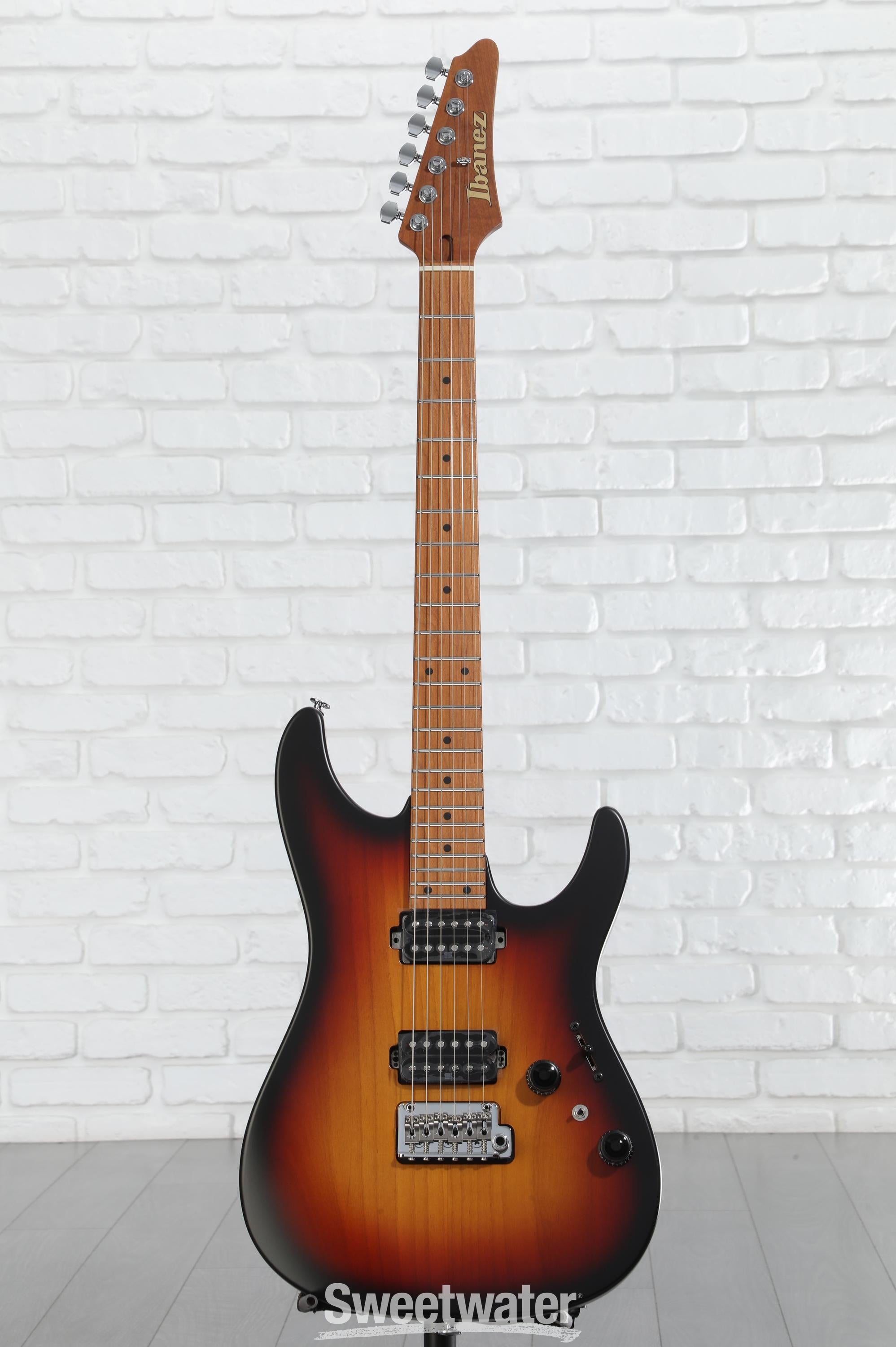 品多く Ibanez Prestige AZ2402 Electric Guitar - Tri Burst Fade Flat ギター