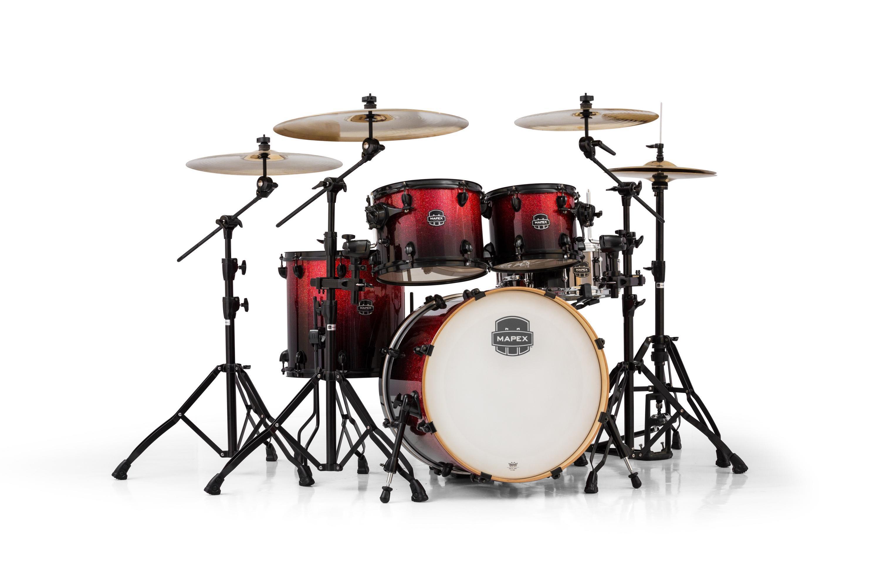 Mapex Armory 5-piece Fusion Shell Pack - Magna Red | Sweetwater