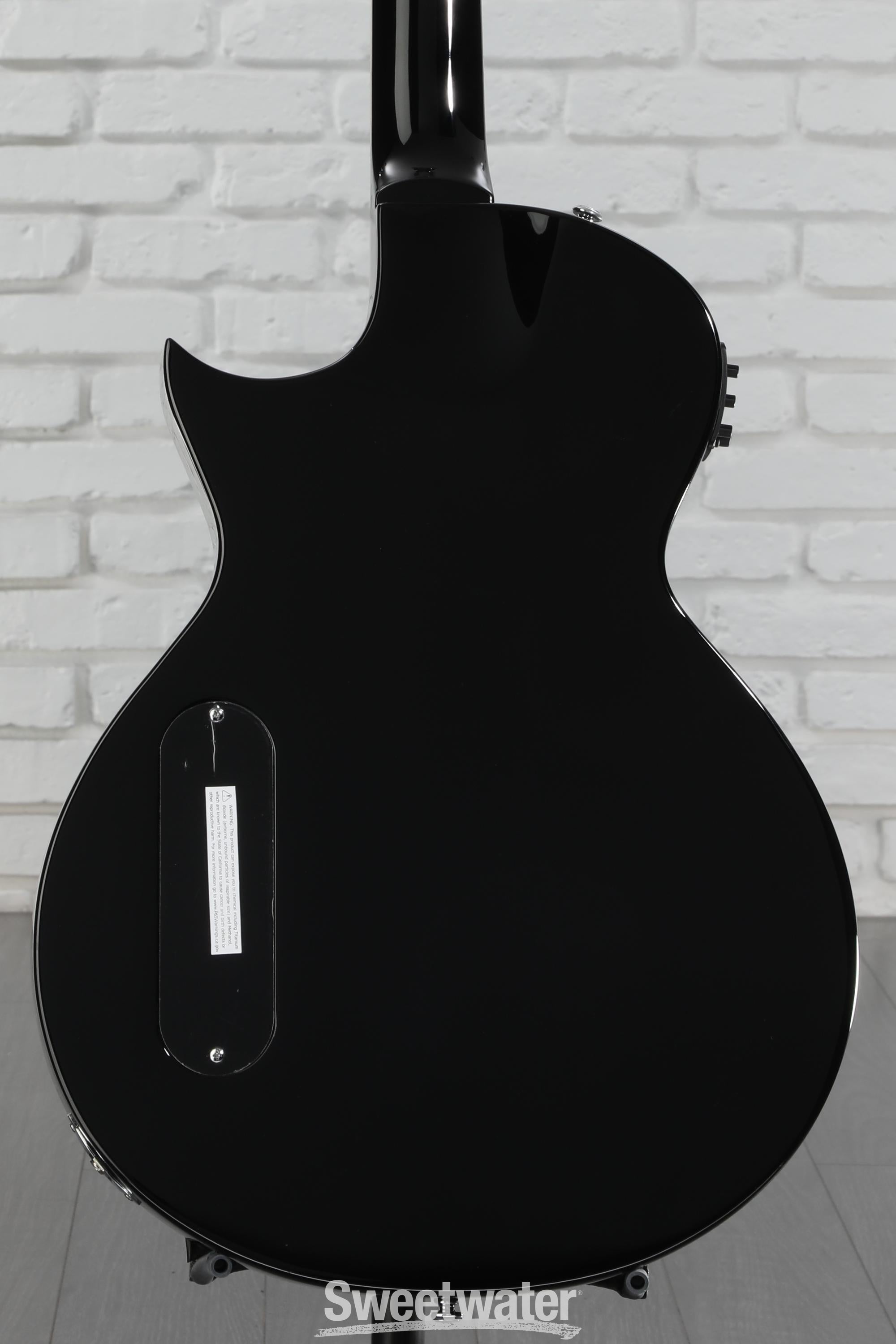 ESP LTD TL-6 Acoustic-electric Guitar - Black | Sweetwater