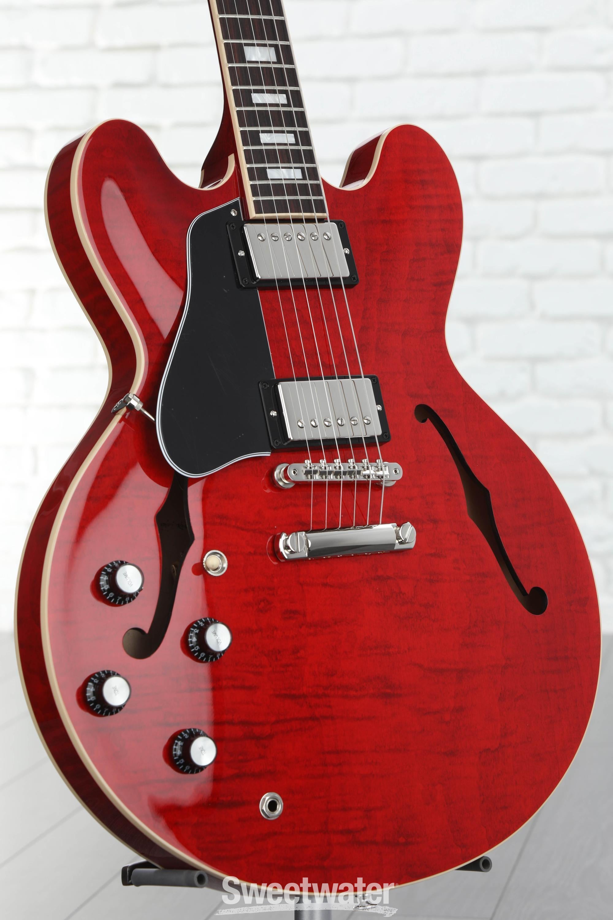 レフティ Gibson ES-335 (2019) Gibson ES-335 Figured Left-handed Semi-hollowbody Electric