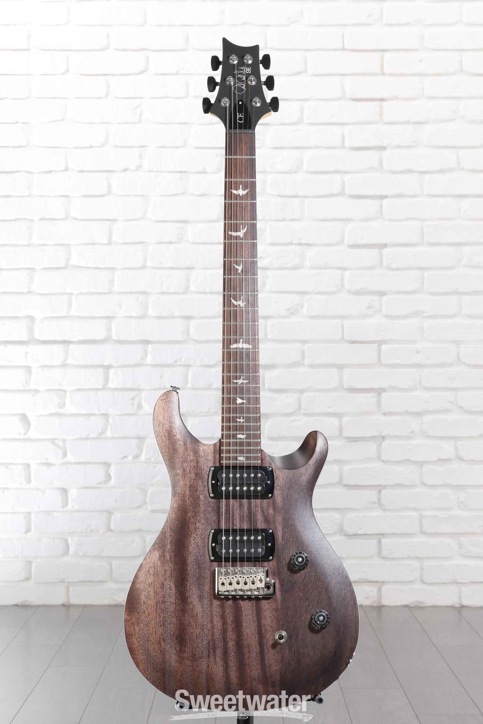 PRS SE CE 24 Standard Satin Electric Guitar - Charcoal Satin