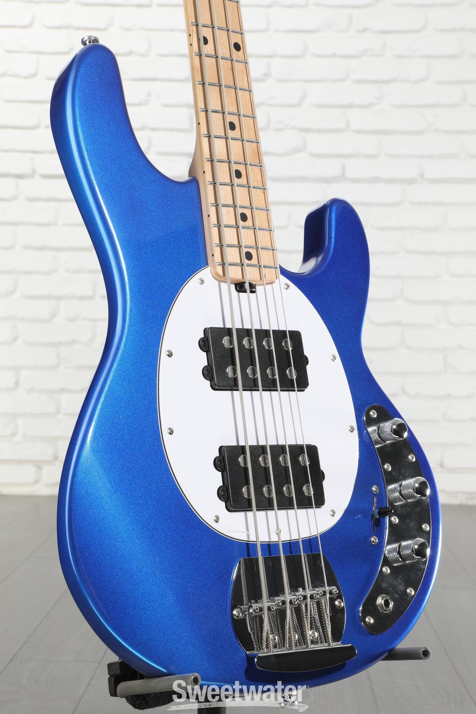 Sterling By Music Man StingRay RAY4HH Bass Guitar - Cobra Blue