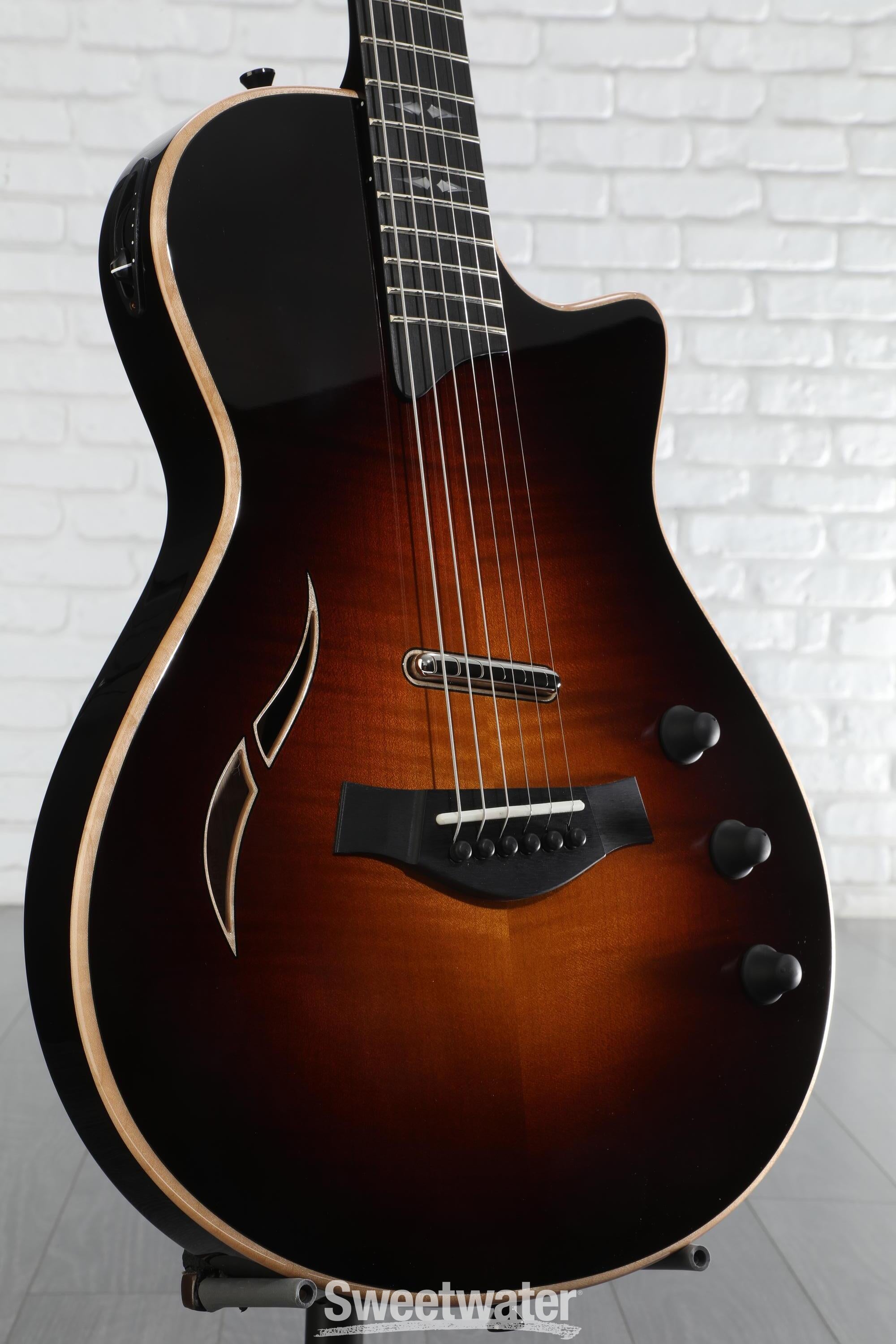 Taylor T5z Pro Hollowbody Electric Guitar - Dark Tobacco Sunburst