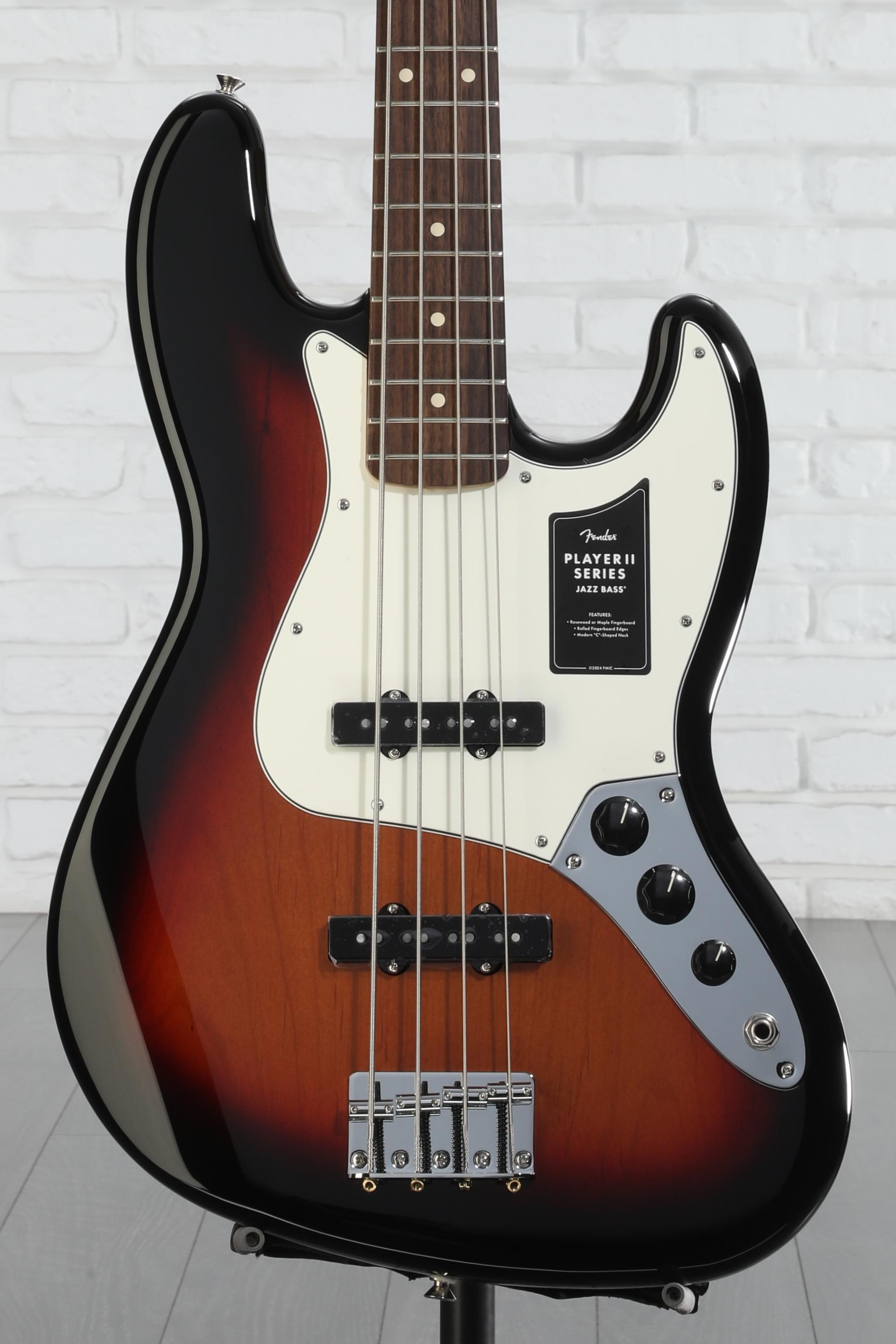 フェンダー　Player II Jazz Bass Fender Player II Jazz Bass - 3-color Sunburst with Rosewood