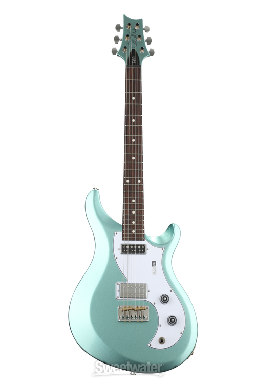 PRS S2 Vela Electric Guitar - Frost Green Metallic | Sweetwater