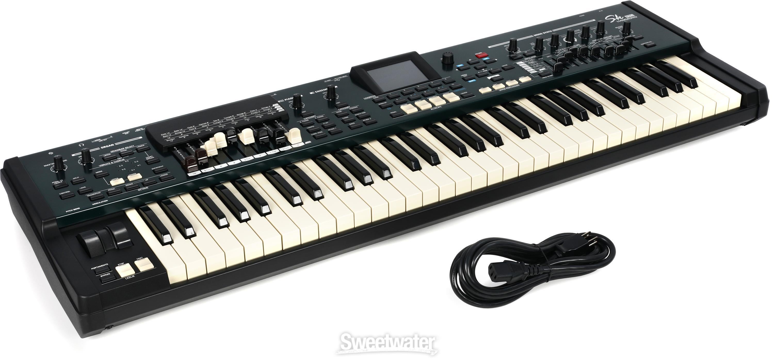 Hammond SK Pro 61-key Keyboard/Organ with 4 Sound Engines | Sweetwater