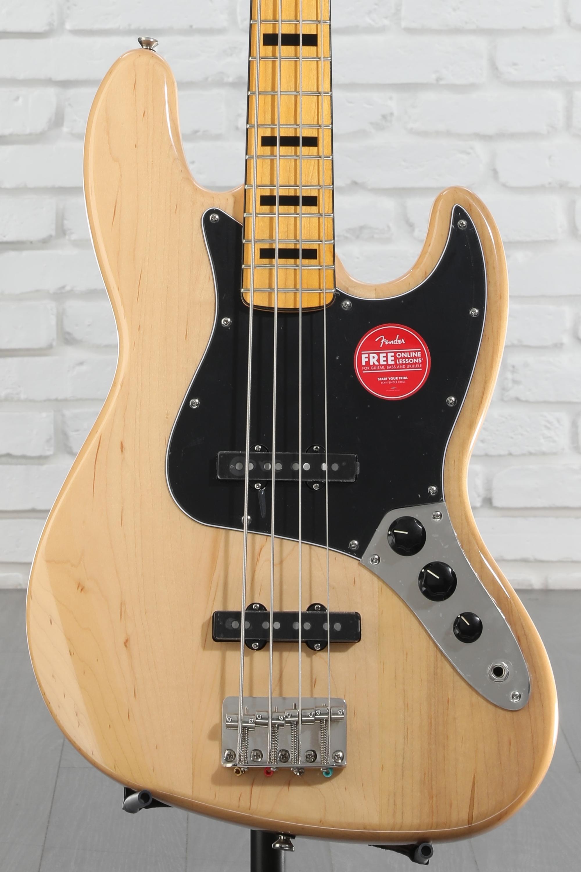 ベース SQUIER Classic Vibe '70s Jazz Bass Amazon.com: Squier Classic Vibe 70s Jazz Bass, Natural