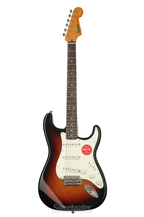 Squier Classic Vibe '60s Stratocaster - 3-Color Sunburst | Sweetwater