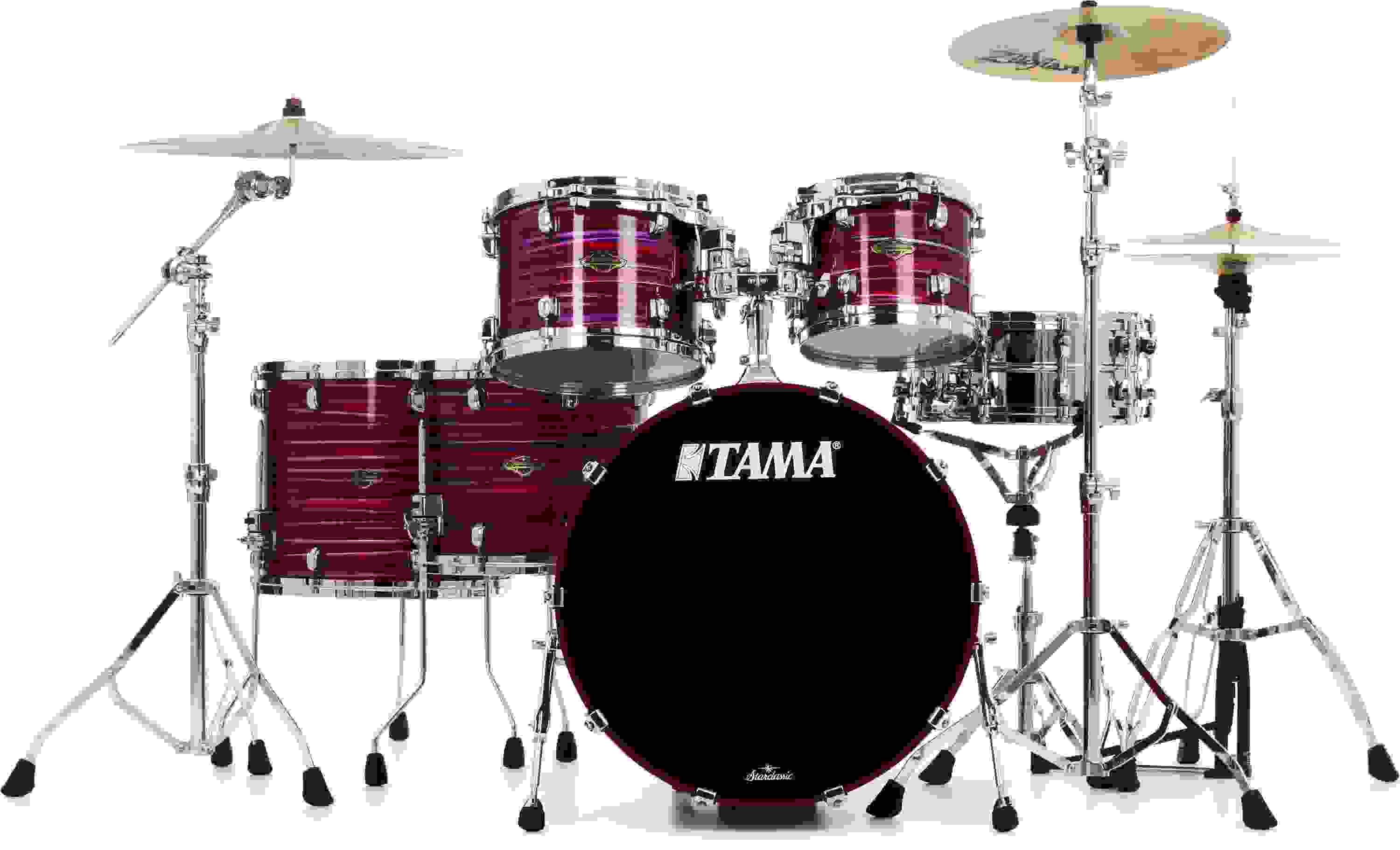 Tama Starclassic Walnut/Birch WBS52LS 5-piece Shell Pack - Phantasm Oyster