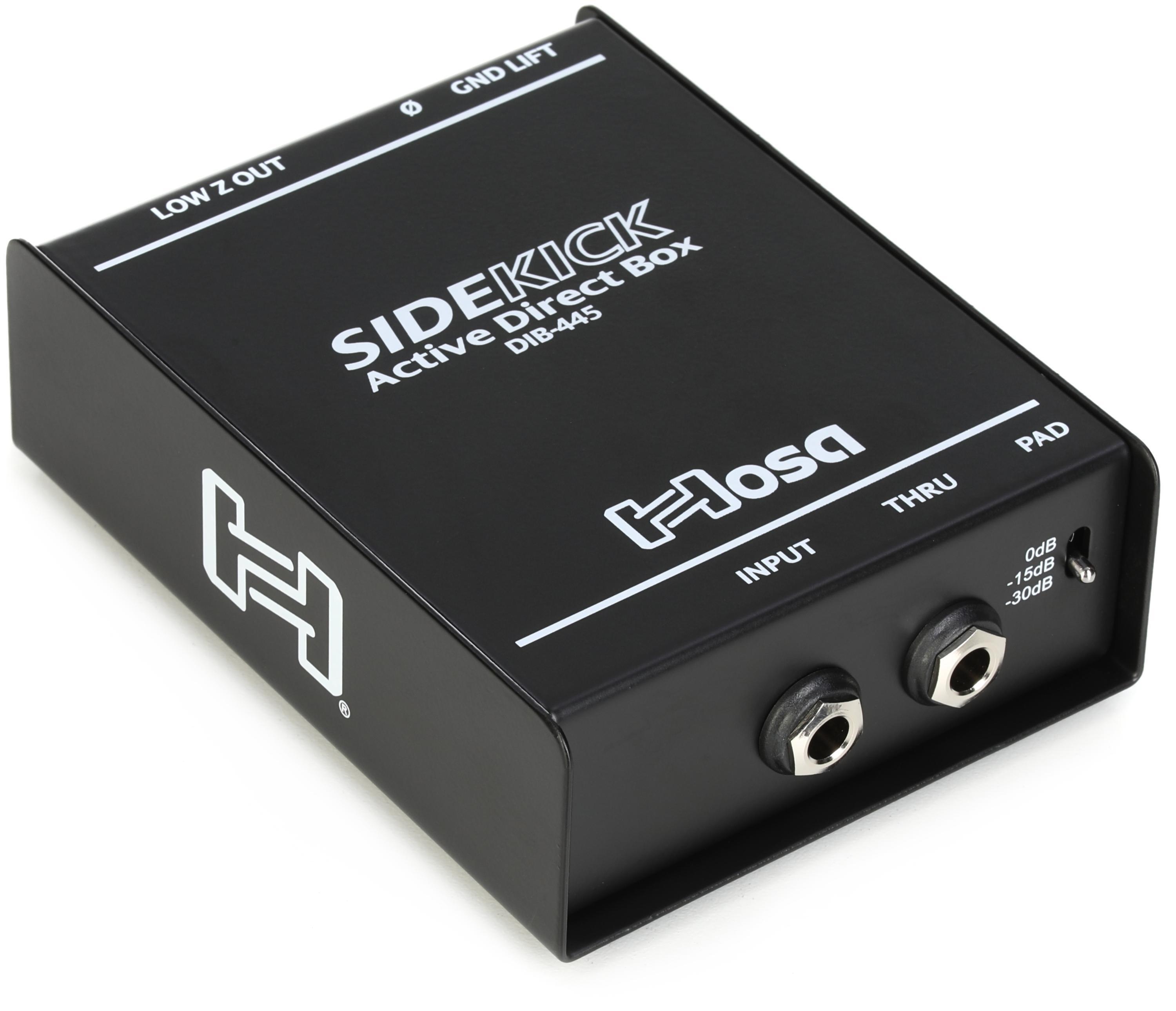 Hosa DIB-443 Sidekick Passive DI Box ダイレクトボックス HOSA DIB