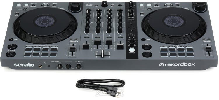 PIONEER DDJ-FLX6-W 4-Channel DJ Controller with Built-in Soundcard -  LightingelStore