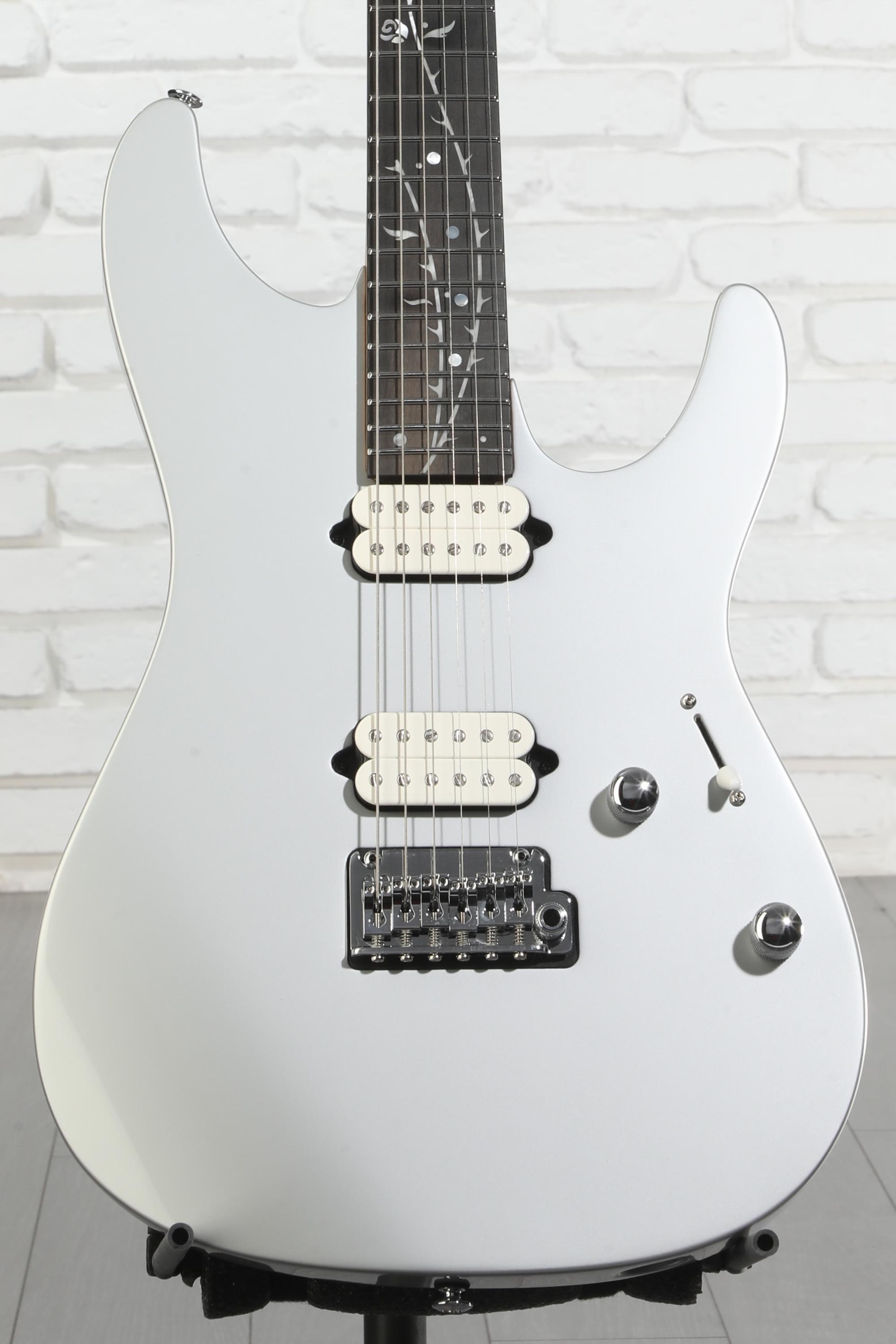 Ibanez TOD10 Tim Henson Signature Electric Guitar - Classic Silver