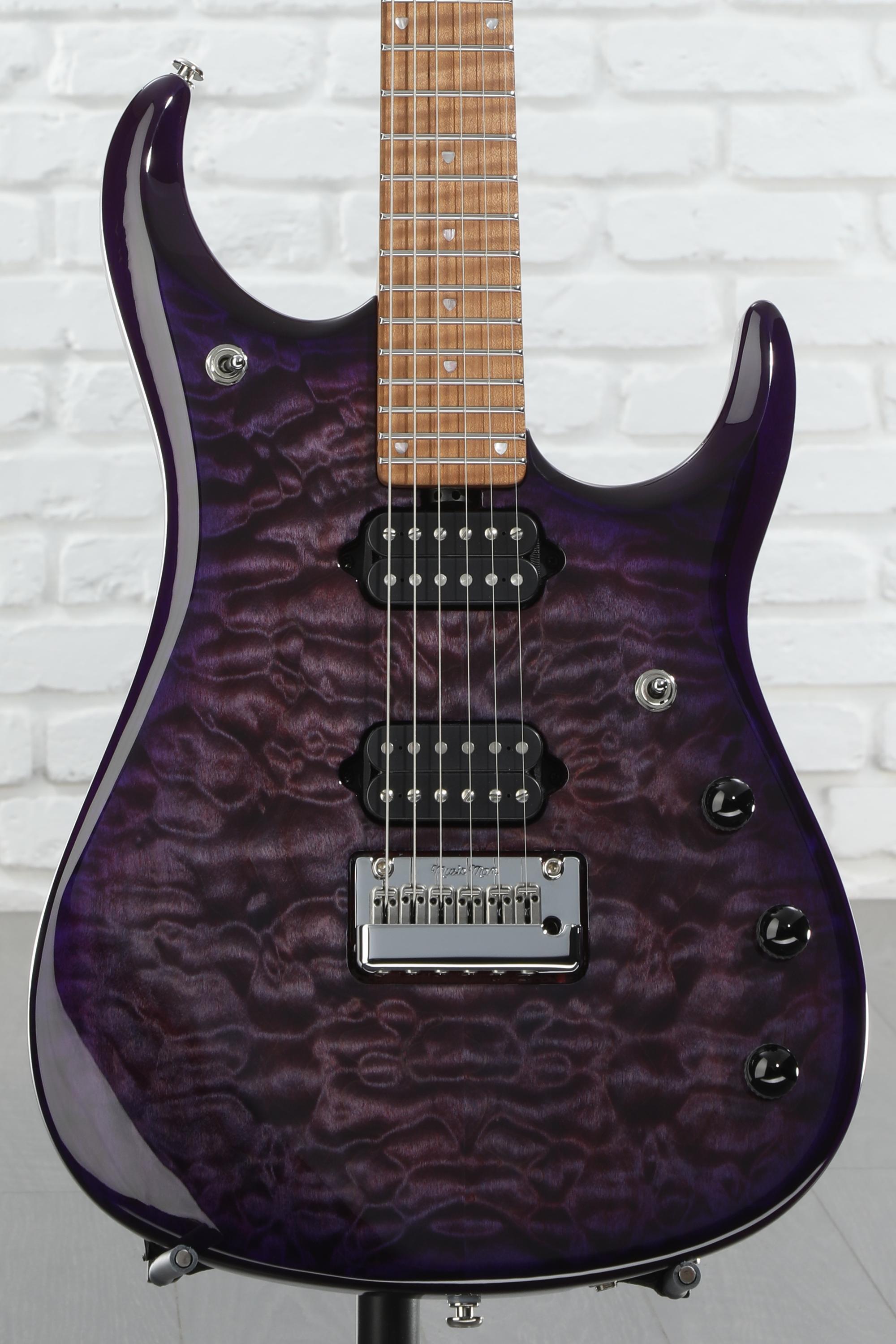 Ernie Ball Music Man JP15 Electric Guitar - Purple Nebula