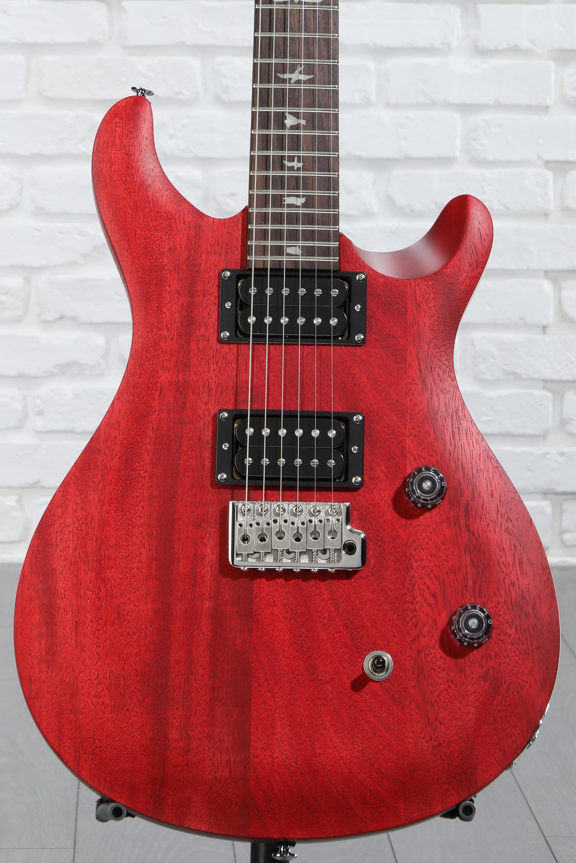 PRS SE CE 24 Standard Satin Electric Guitar - Vintage Cherry