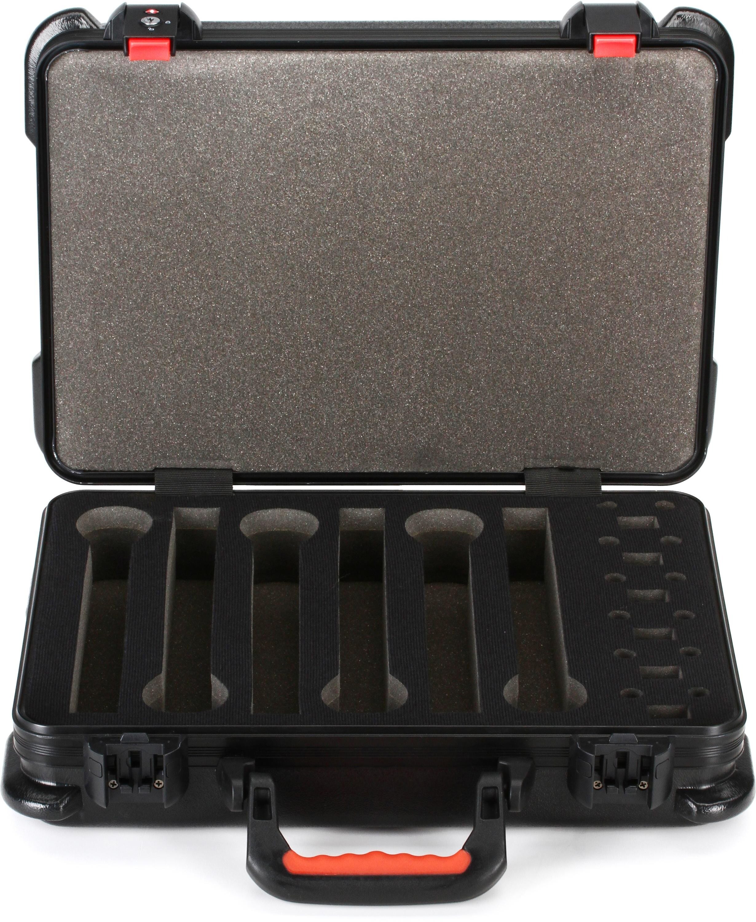 Gator GTSA-MICW6 ATA Molded 6 Wireless System Case | Sweetwater