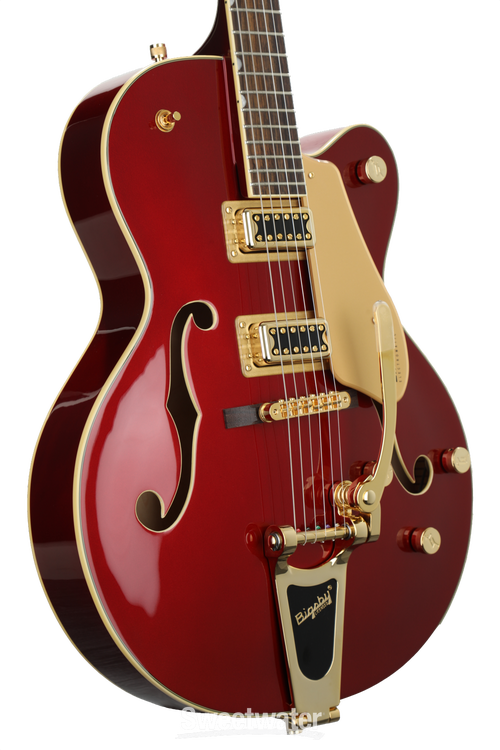 Gretsch G5420TG Limited Edition Electromatic Hollowbody - Candy Apple Red  with Gold Hardware | Sweetwater