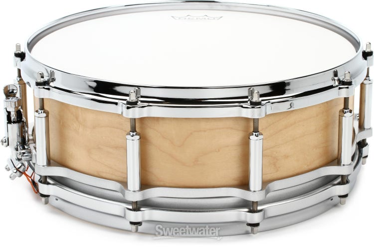 Pearl Free Floating Maple Snare Drum - 5 x 14-inch - Satin Maple