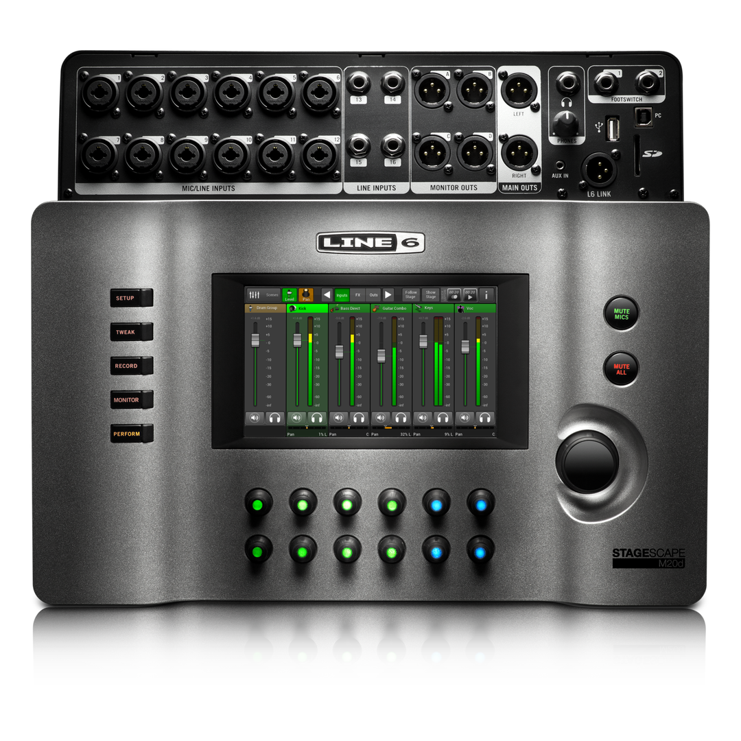 Line 6 StageScape M20d Touchscreen Digital Mixer | Sweetwater Line 6 StageScape M20d Touchscreen Digital Mixer | Sweetwater