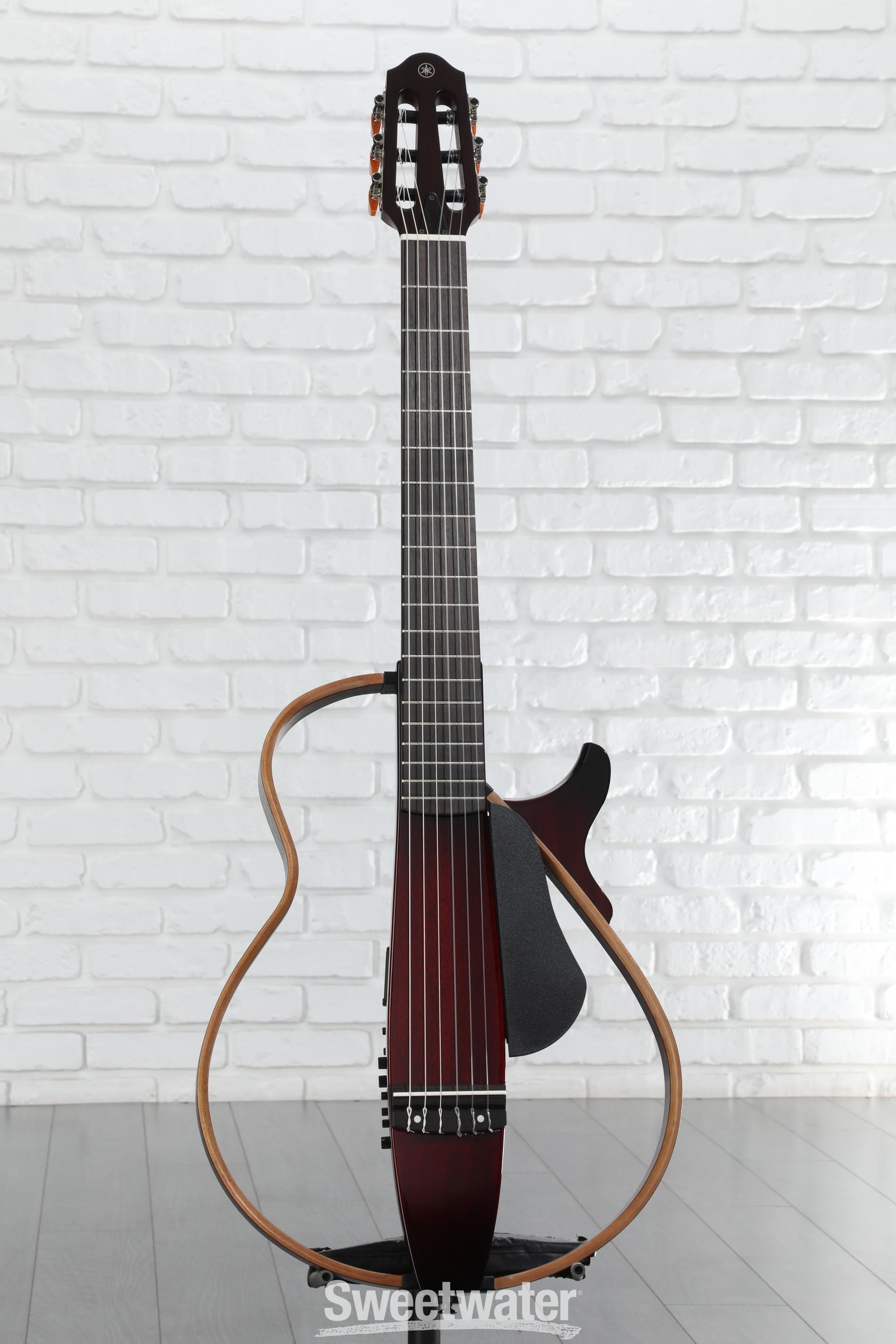 Yamaha SLG200N Silent Nylon-String Guitar - Crimson Red