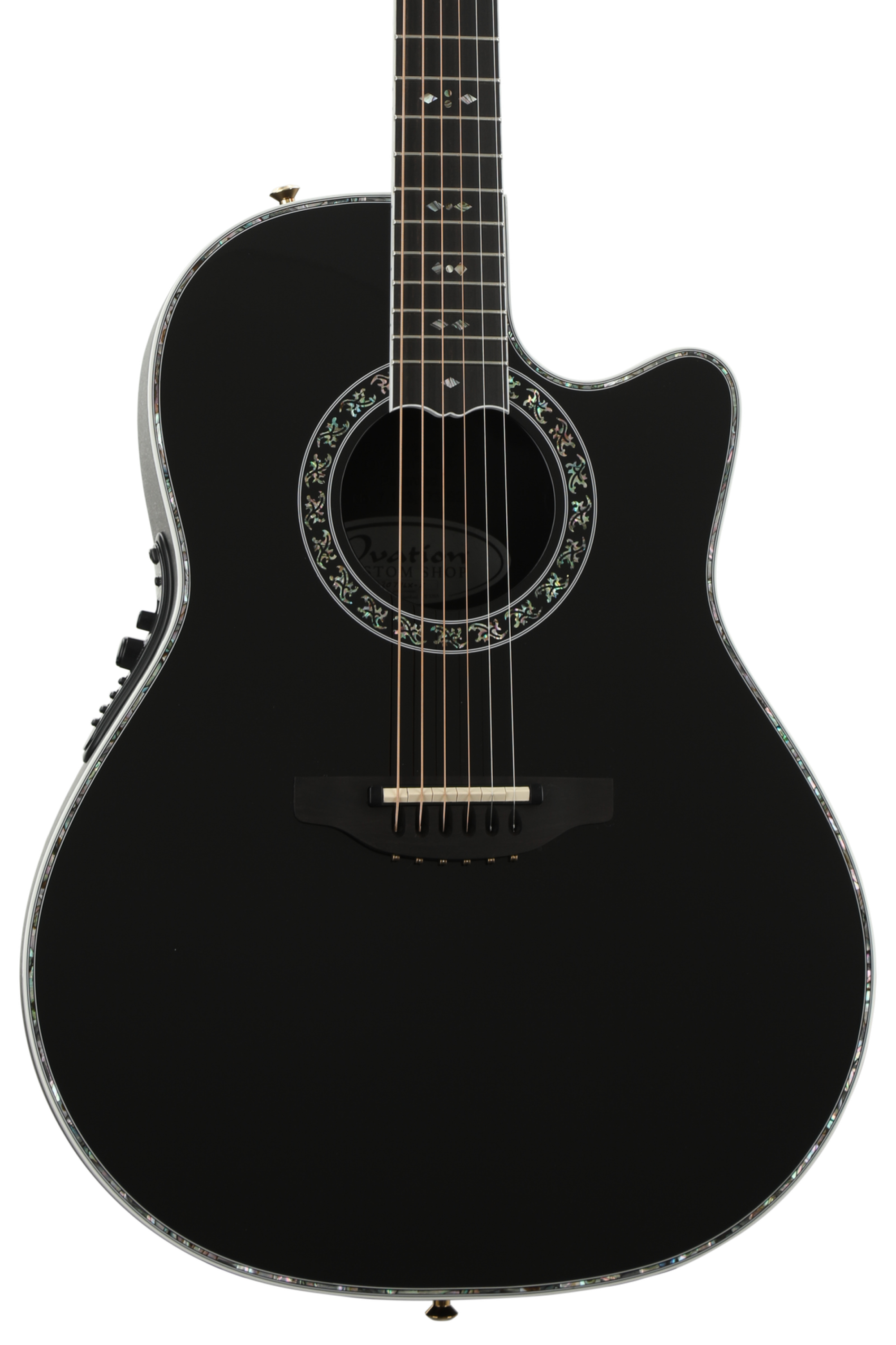 今季ブランド ◾️ovation◾️カスタムレジェンド BLACK ギター 